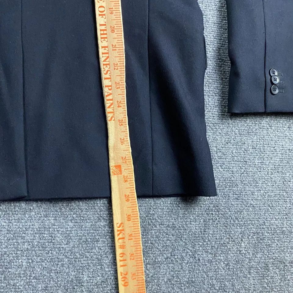 Gap Gap Blazer Men's 40R Tailored 2 Buttons Wool Blend Adults Size 40R - 7 Thumbnail