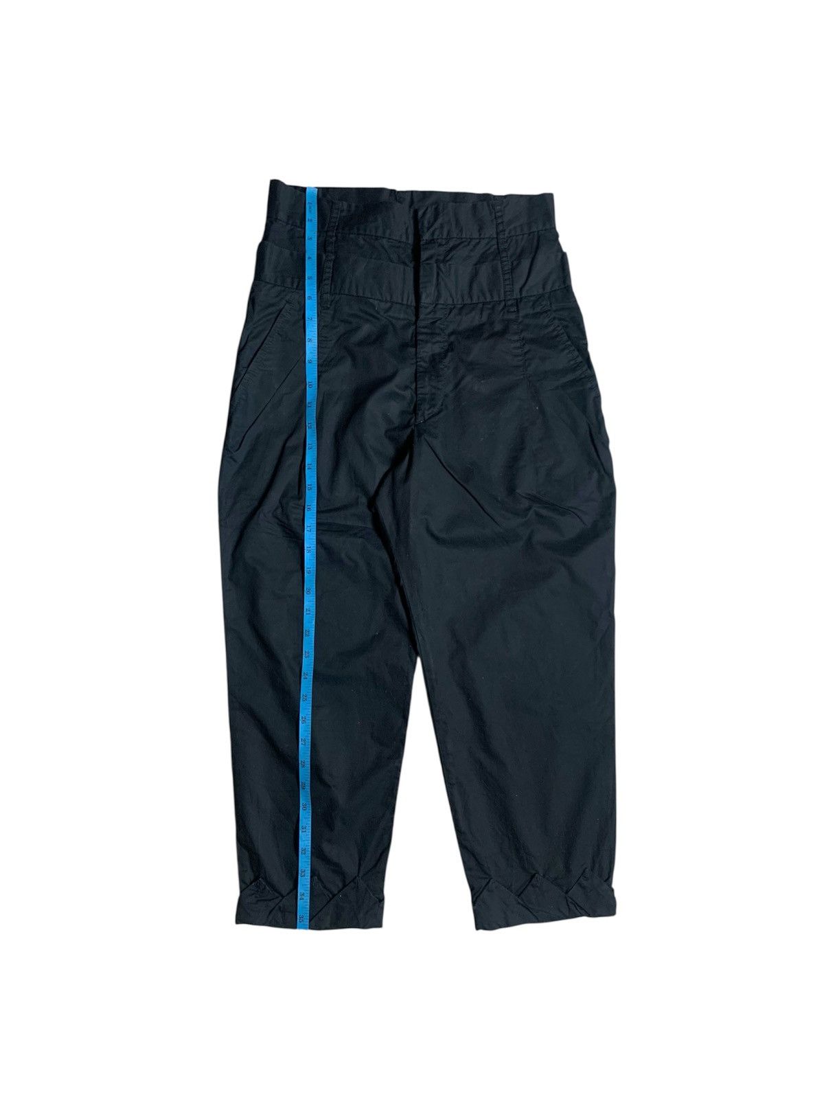 Issey Miyake Double waist cropped pants Size US 28 / EU 44 - 6 Thumbnail