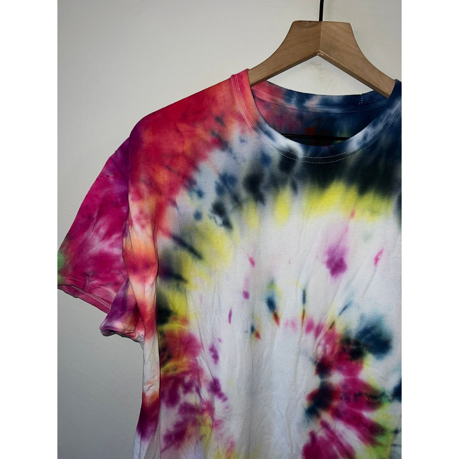 Hanes Y2K Hanes Tie Dye Shirt Tye Multicolor Tee 2000s L Large Size US L / EU 52-54 / 3 - 3 Thumbnail