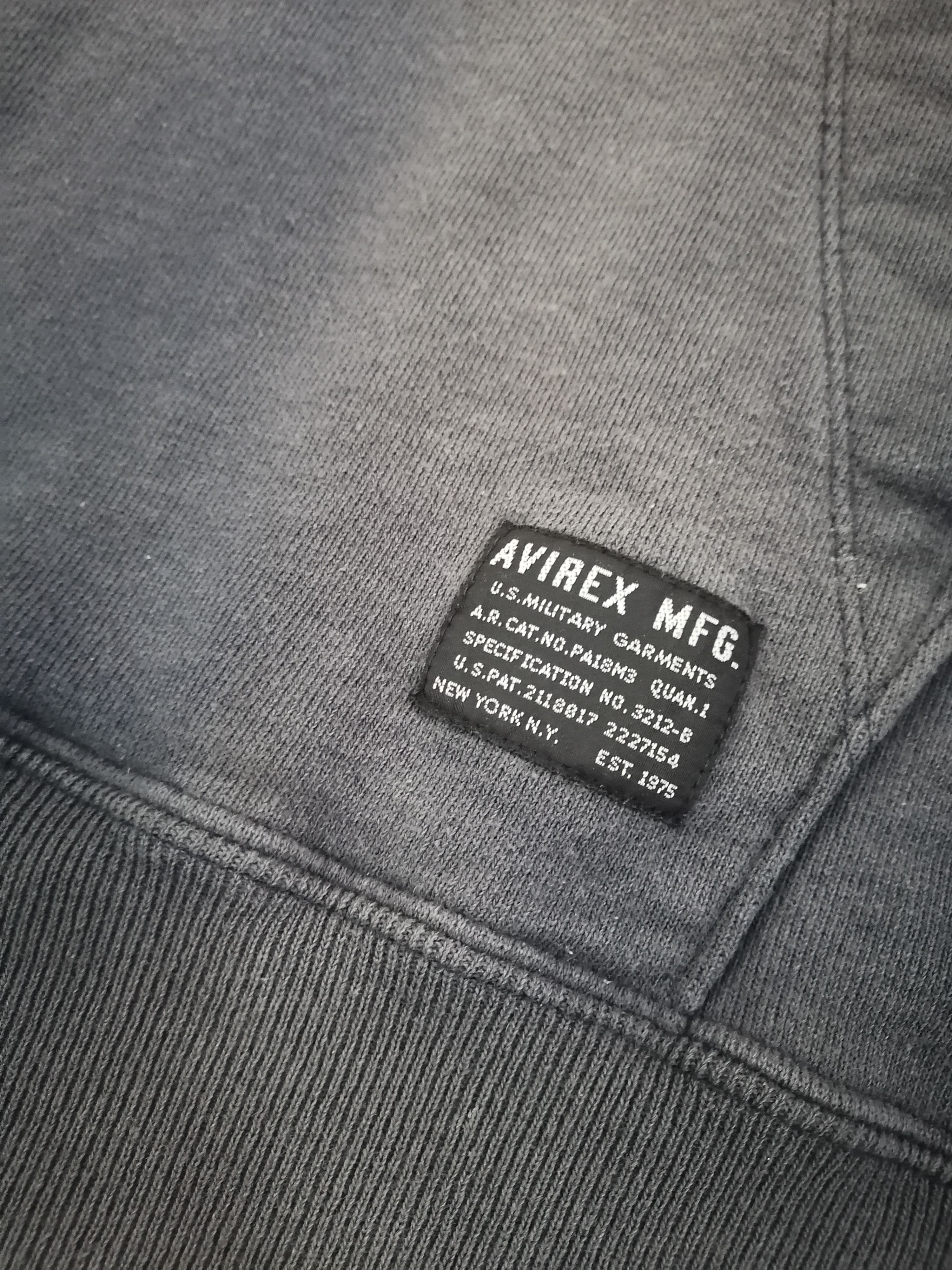 Vintage Trashed Faded Avirex MFG. Hoodies Size US M / EU 48-50 / 2 - 4 Thumbnail