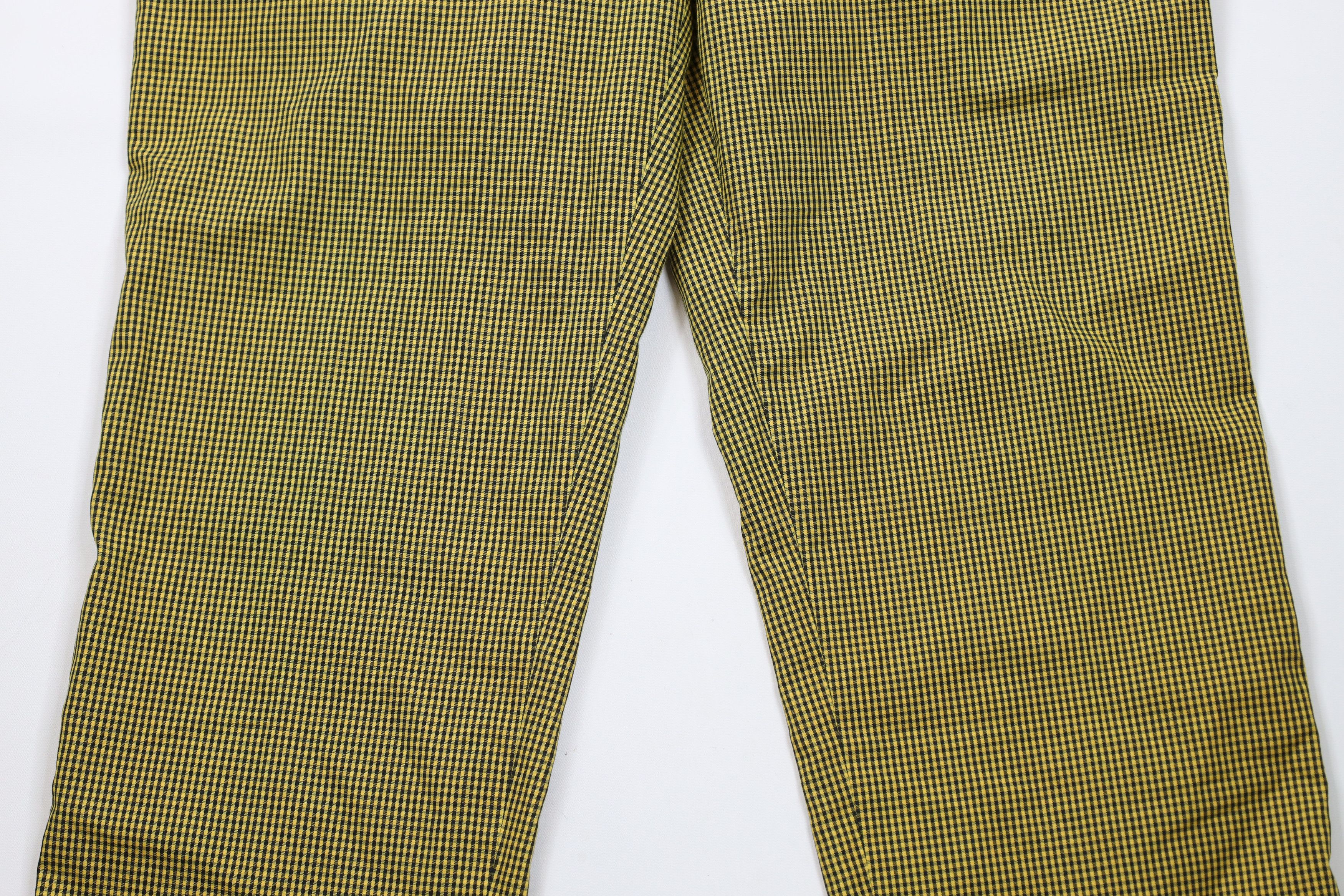 Vintage Vintage 70s Streetwear Plaid Wide Leg Workwear Pants USA Size US 42 / EU 58 - 3 Thumbnail