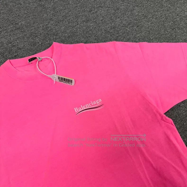 Balenciaga Balenciaga Front and Back Letter Logo Short Sleeve T-Shirt Size US S / EU 44-46 / 1 - 4 Thumbnail