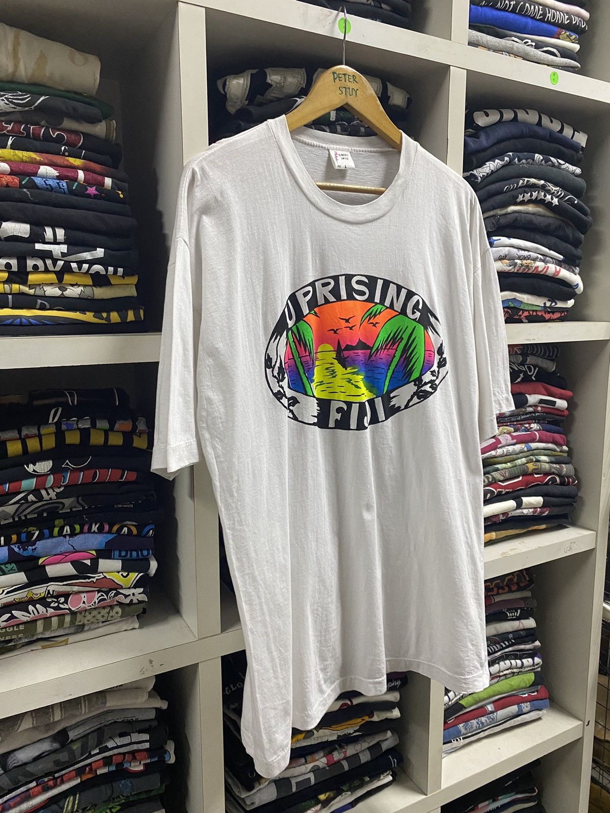 Vintage Vintage Uprising fiji tee Size US L / EU 52-54 / 3 - 4 Thumbnail