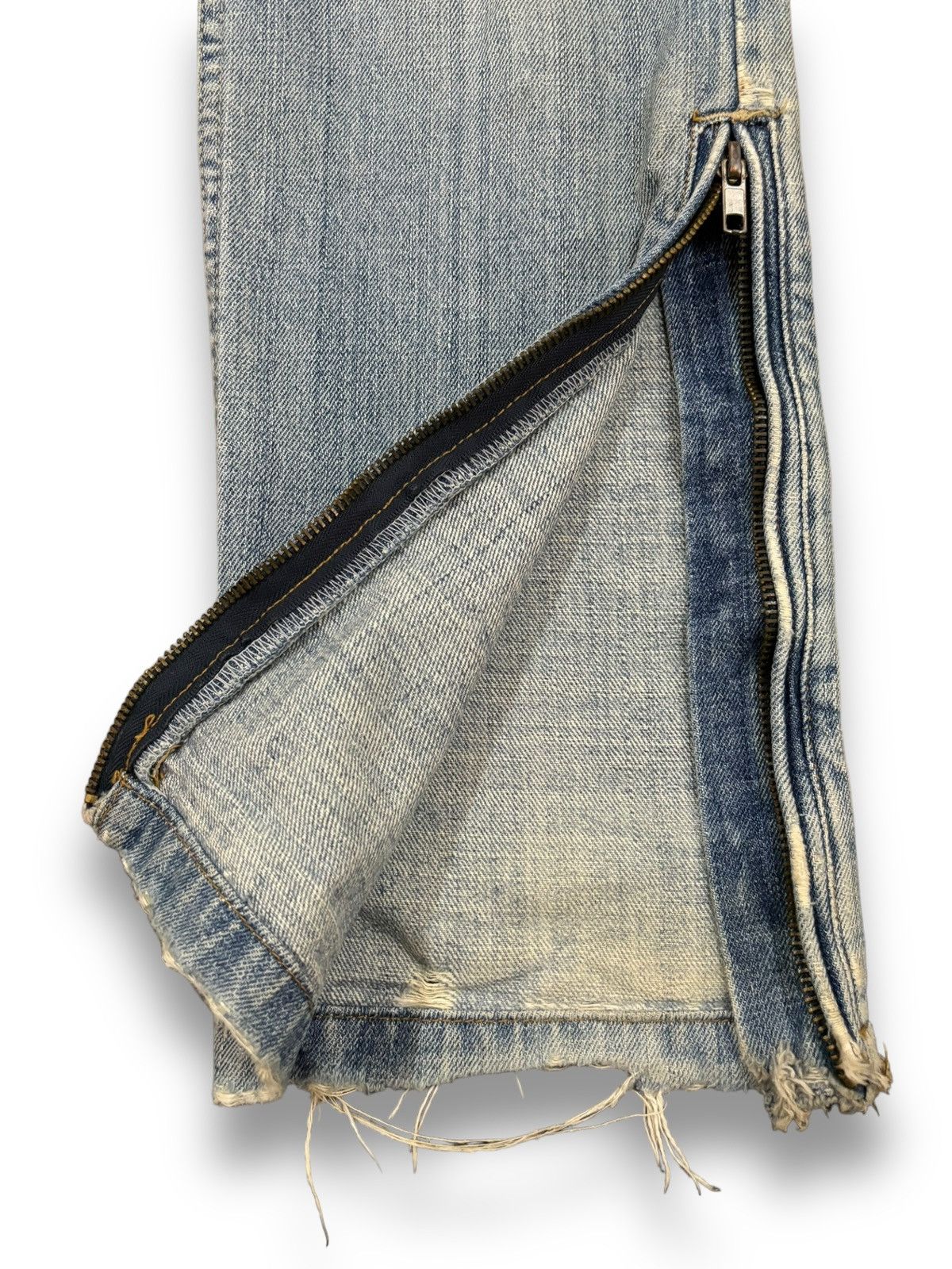KMRii Vintage Kiliwatch Mud Wash Distressed Punk Grunge Jeans Size US 32 / EU 48 - 12 Thumbnail