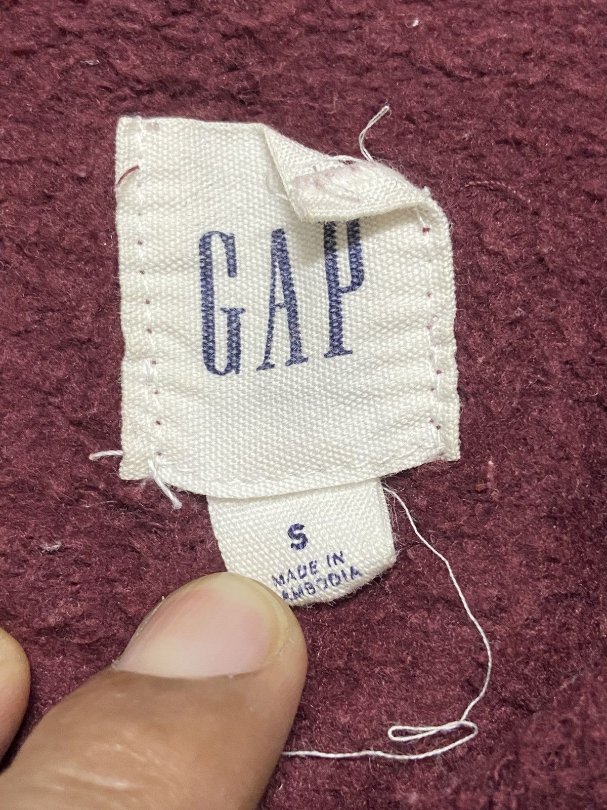 Gap Gap Big Logo Hoodie Sweatshirt Size US S / EU 44-46 / 1 - 3 Thumbnail