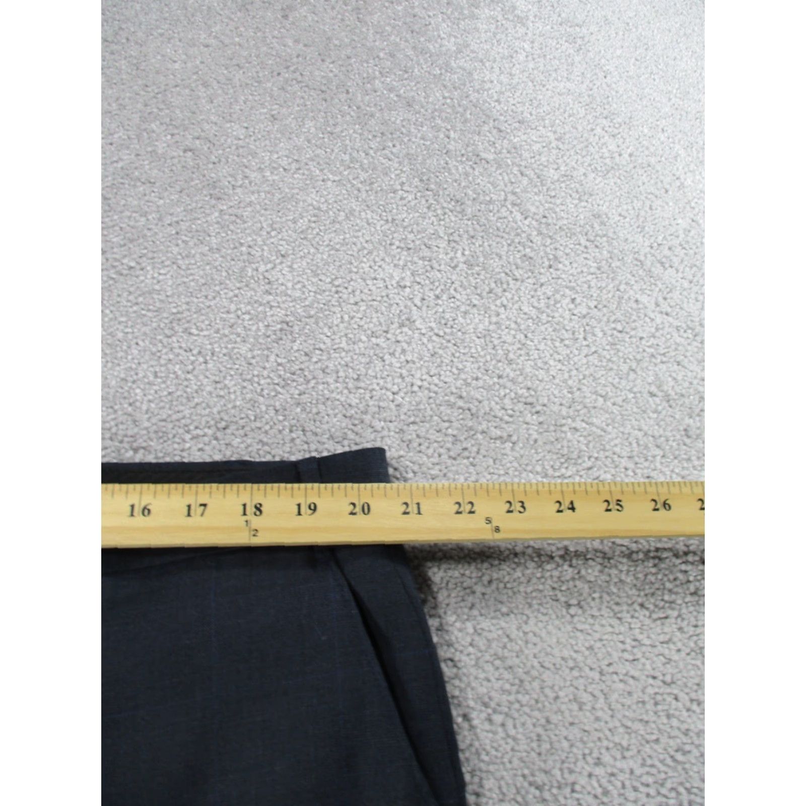 Ralph Lauren VINTAGE Lauren Ralph Lauren Dress Pants 40 Gray Blue Windowpane Check Wool Regular Fit 40X28 Mens Size US 40 / EU 56 - 7 Thumbnail