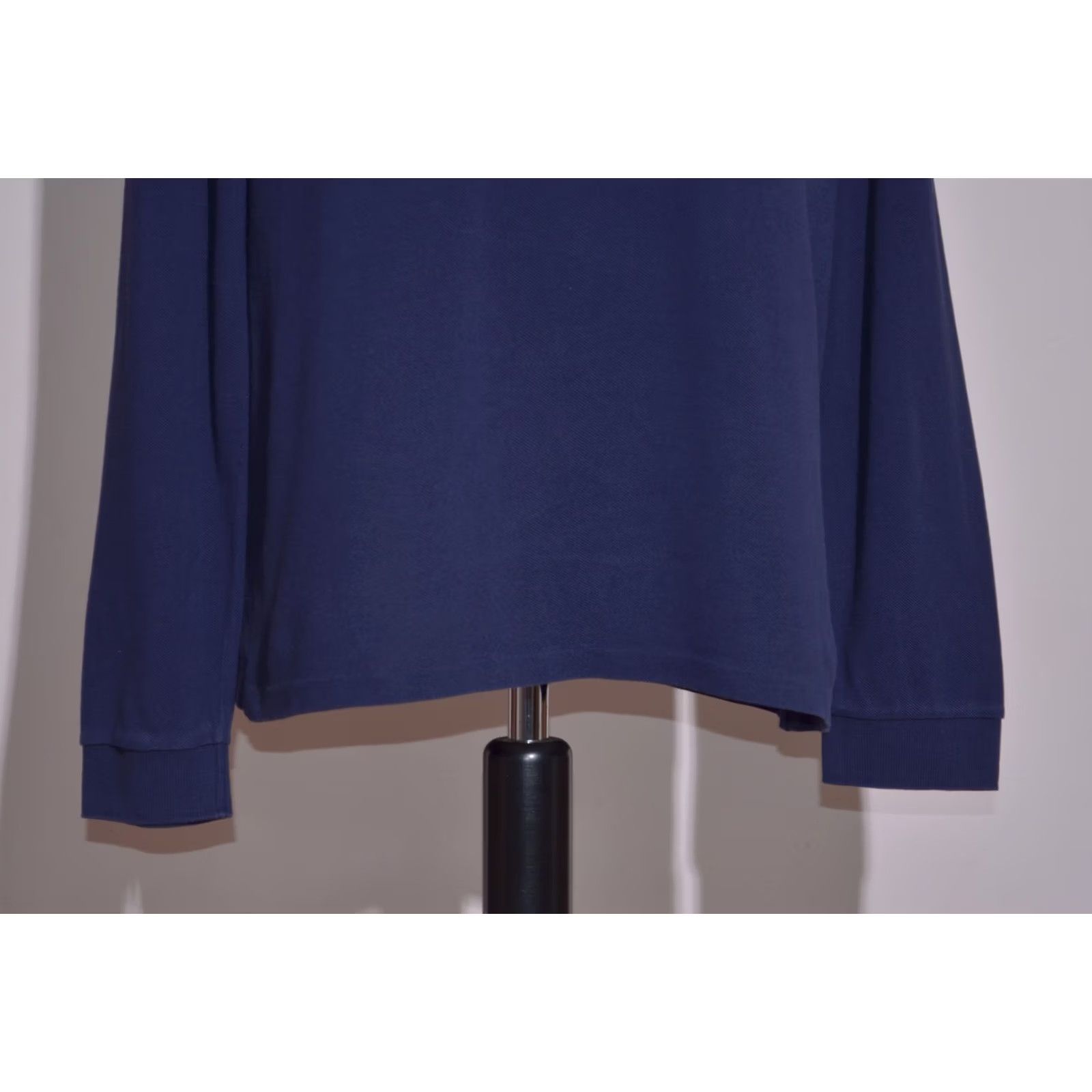 Lacoste Lacoste Polo Shirt Blue Long Sleeve Classic Fit Chest Pocket Cotton 5 / L Mens Polo Shirt Blue Long Sleeve Classic Fit Chest Pocket Logo Cotton Size US L / EU 52-54 / 3 - 3 Thumbnail