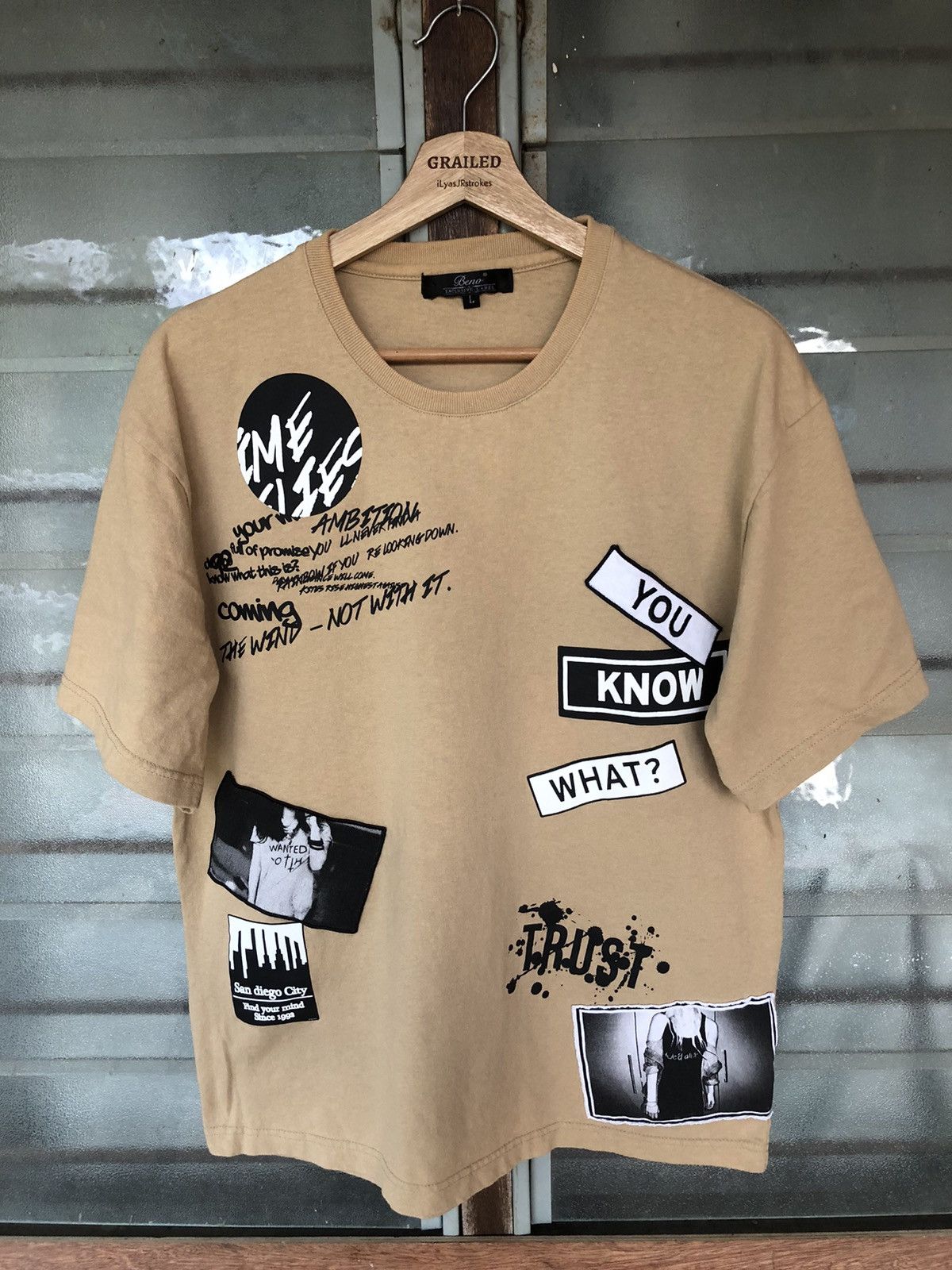 JNCO Vintage Beno Exclusive Label Style Shirt Tee Size US L / EU 52-54 / 3 - 2 Thumbnail