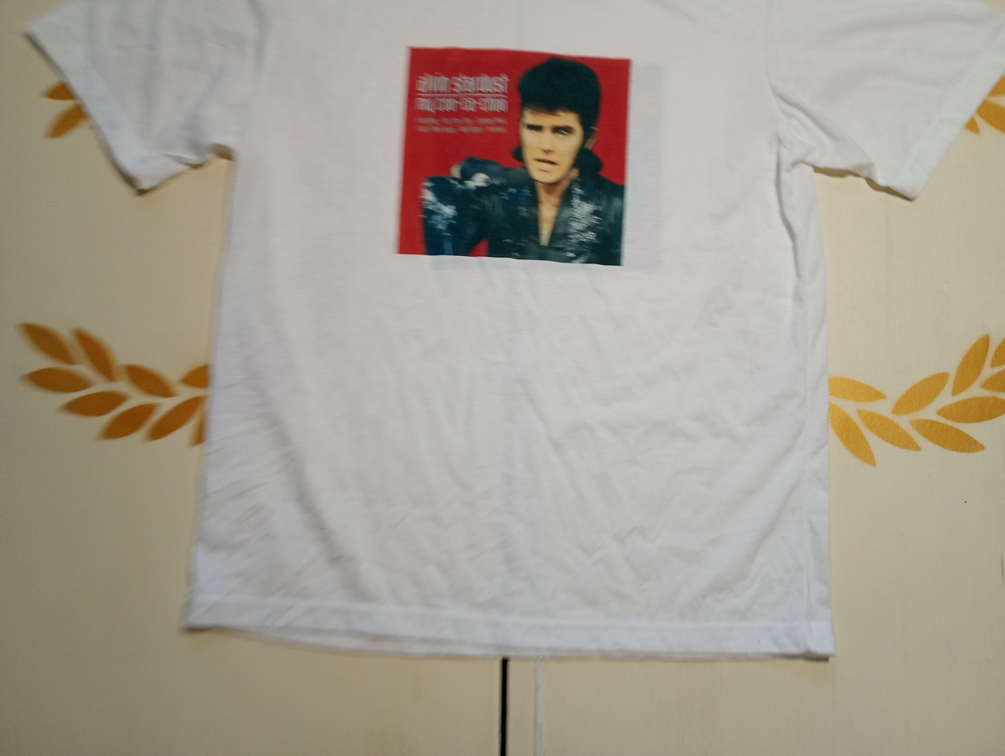 Band Tees Alvin Stardust My Coo-Ca-Choo T-Shirt Vintage Size US XL / EU 56 / 4 - 2 Thumbnail