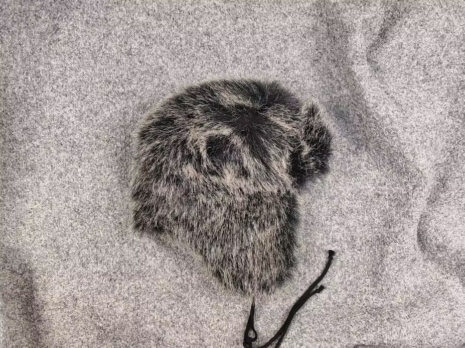 Hysteric Glamour × If Six Was Nine × Japanese Brand Vintage Crazy Y2K Avant Garde If Six Was Nine Style Fur Hat Size ONE SIZE - 6 Thumbnail
