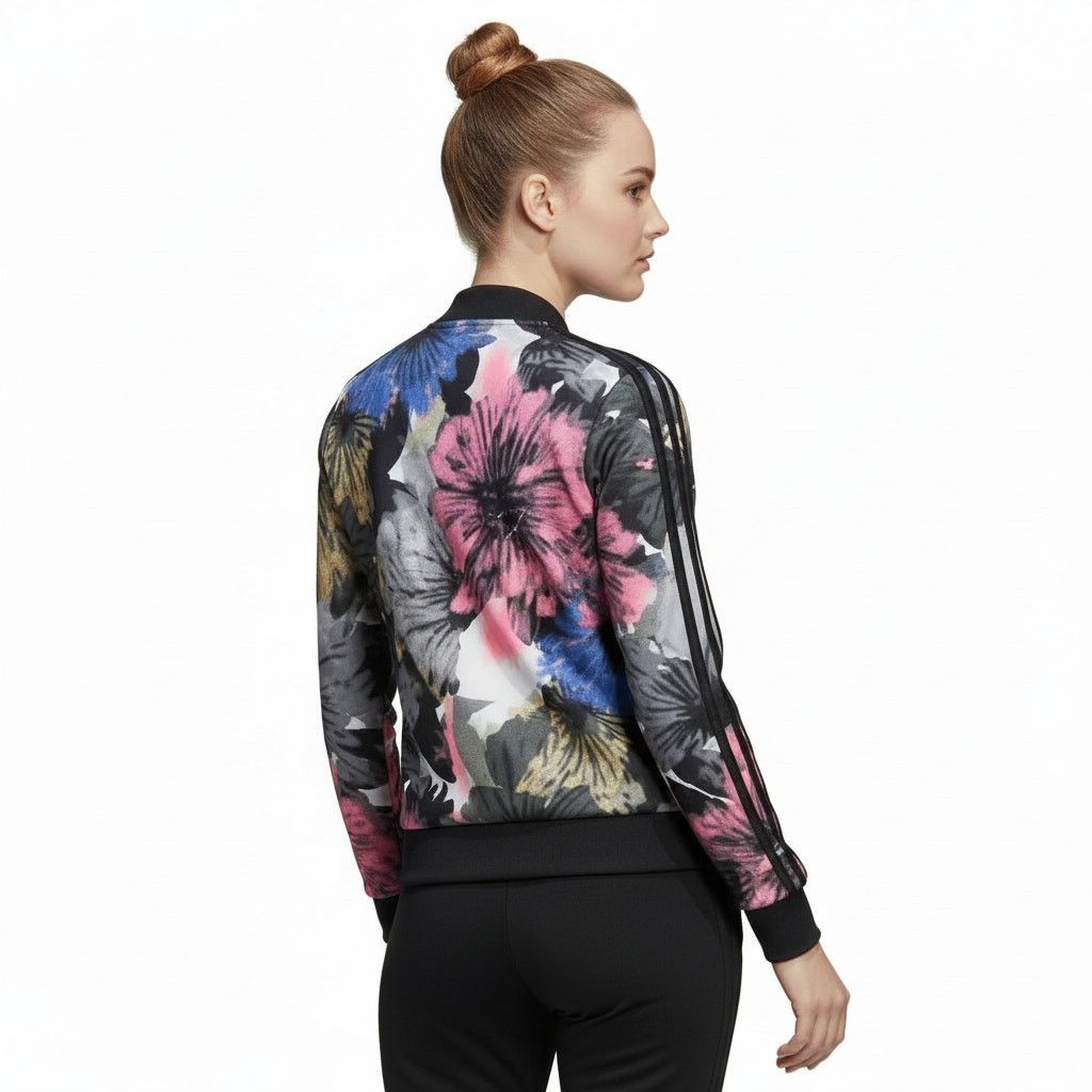 Adidas Adidas Multicolor Long Sleeve Tricot Jacket, Girls L(14) Size L / US 10 / IT 46 - 8 Thumbnail