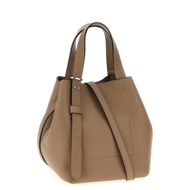Max Mara MAX MARA Archetipo Extra Small Beige Leather Top Handle Bag Size ONE SIZE - 2 Thumbnail