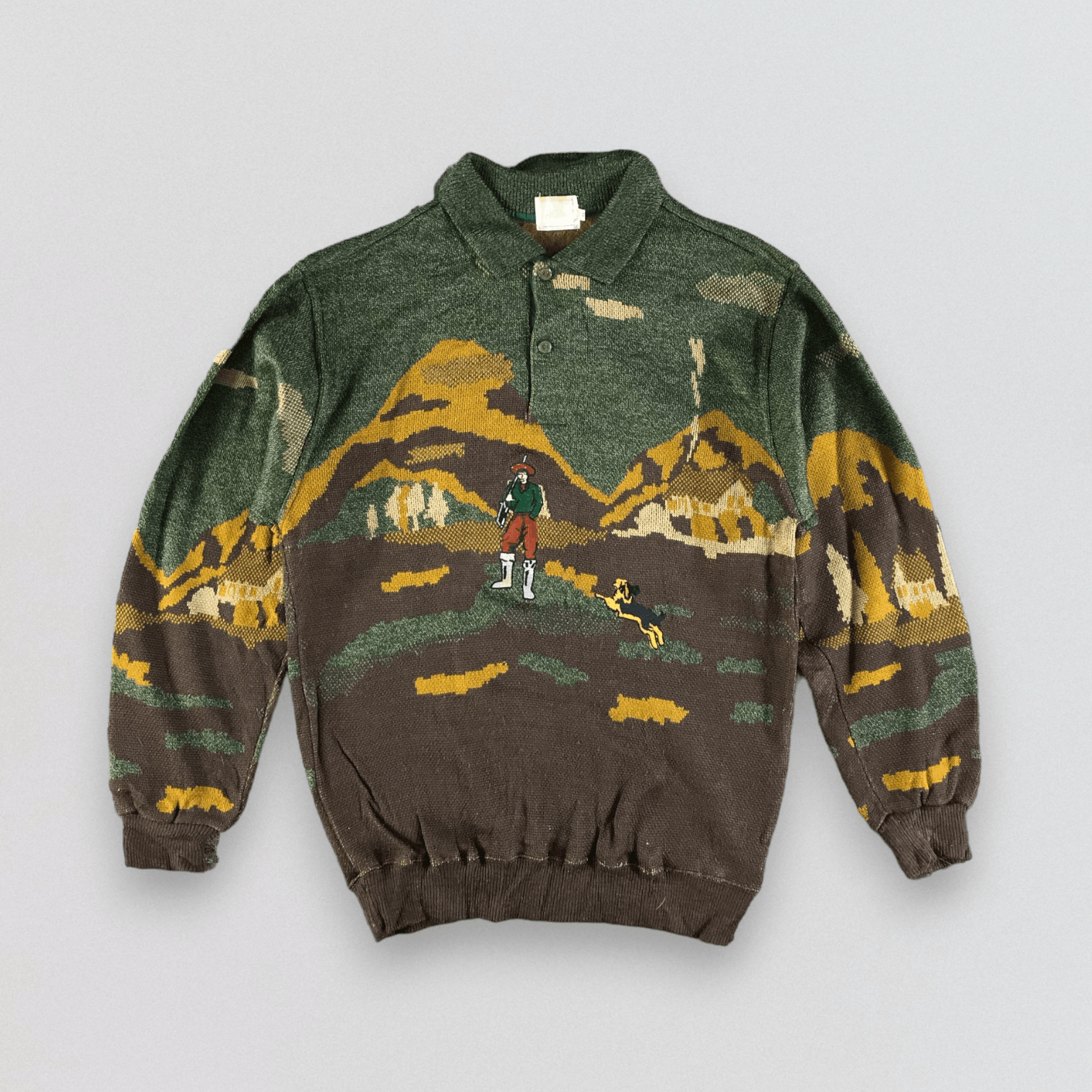 Vintage Vintage Antino Hunting Sweatshirt K1064 Size US M / EU 48-50 / 2 - 1 Thumbnail