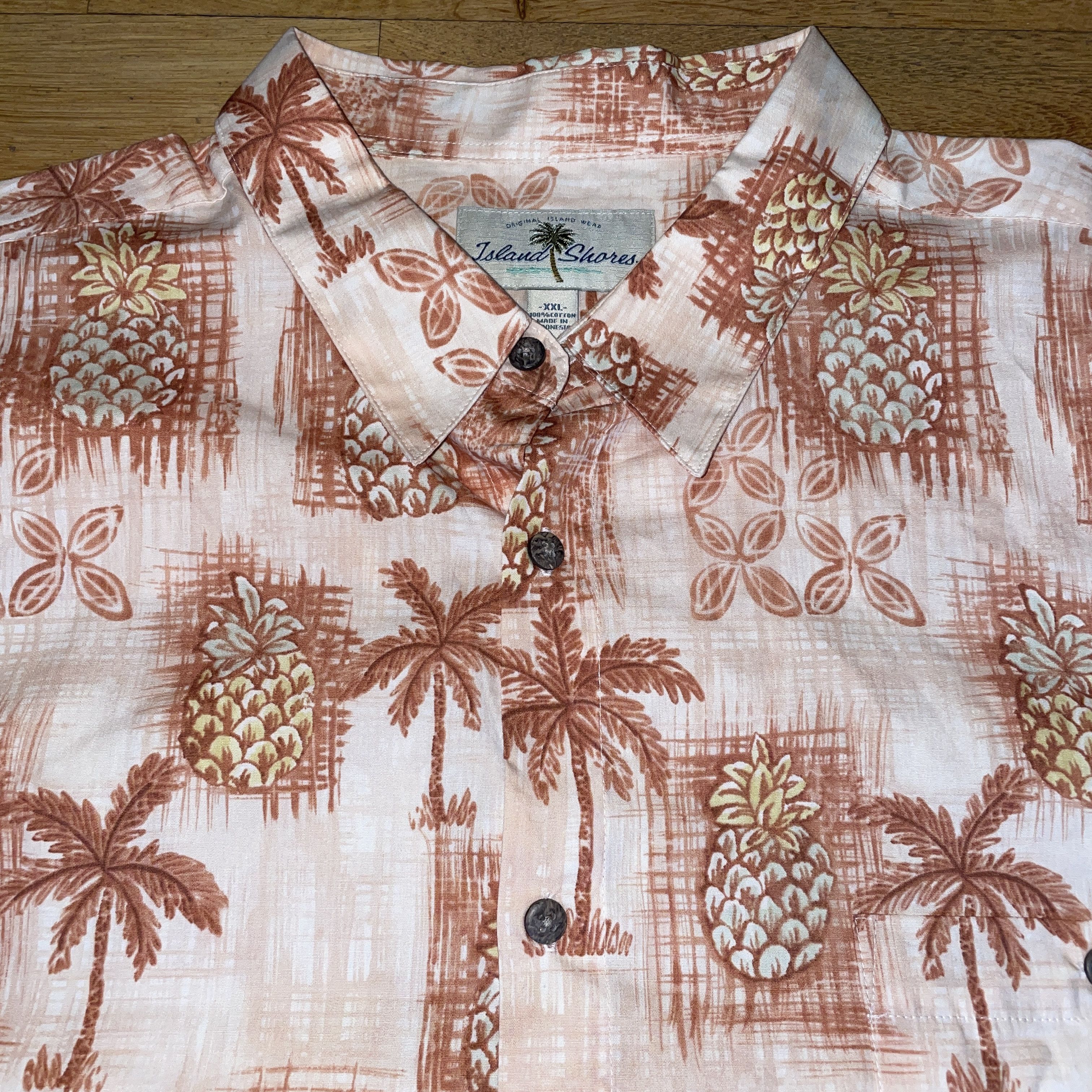 Designer × Island Shores Island Shores Men's Hawaiian Vacation Shirt Size 2 Xl Size US XXL / EU 58 / 5 - 3 Thumbnail