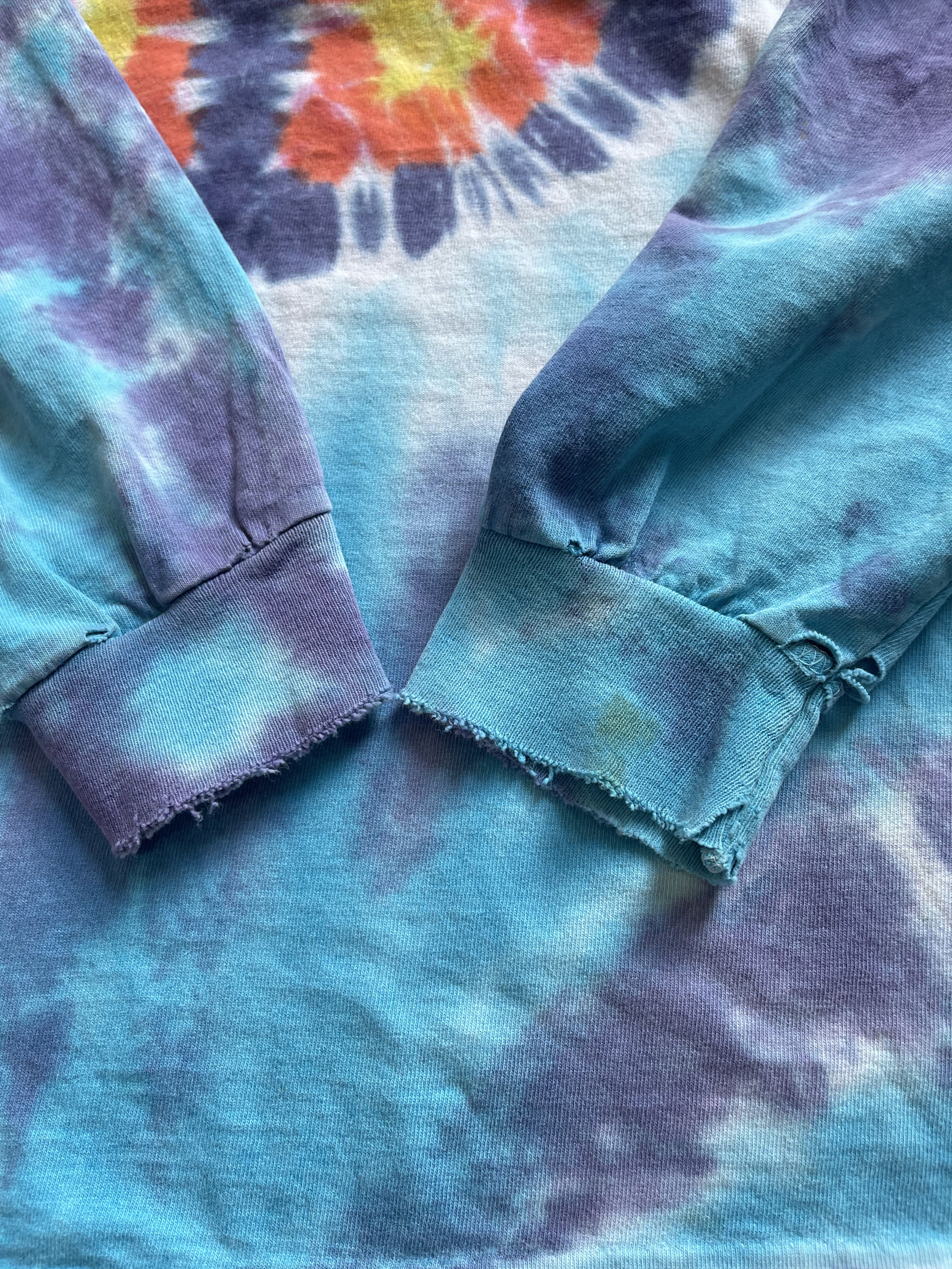 Vintage Vintage 90s Sundog Tie Dye Peace Sign Long Sleeve T-Shirt XL Size US XL / EU 56 / 4 - 2 Thumbnail