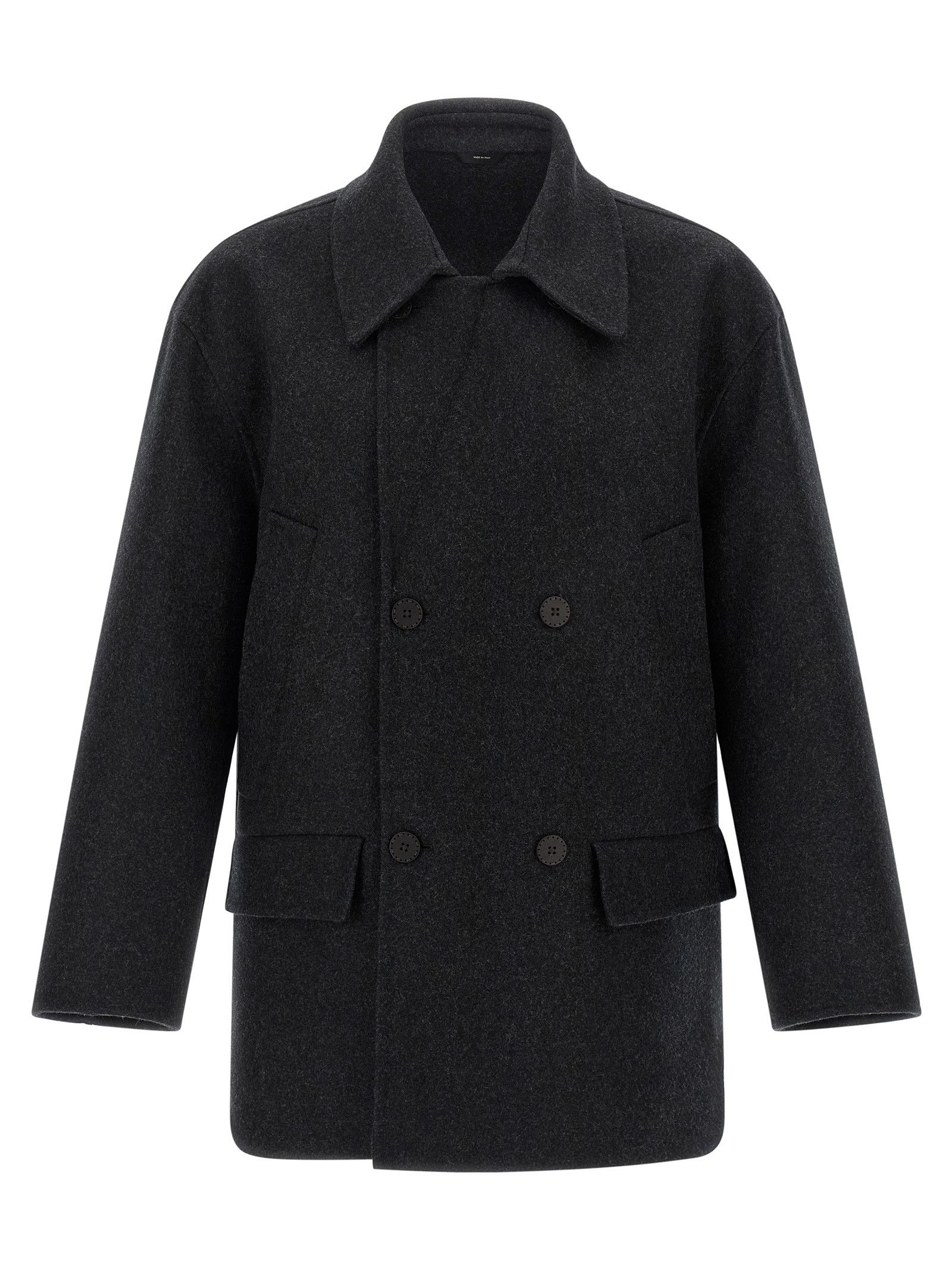 Fendi Felt wool coat Size US M / EU 48-50 / 2 - 1 Thumbnail