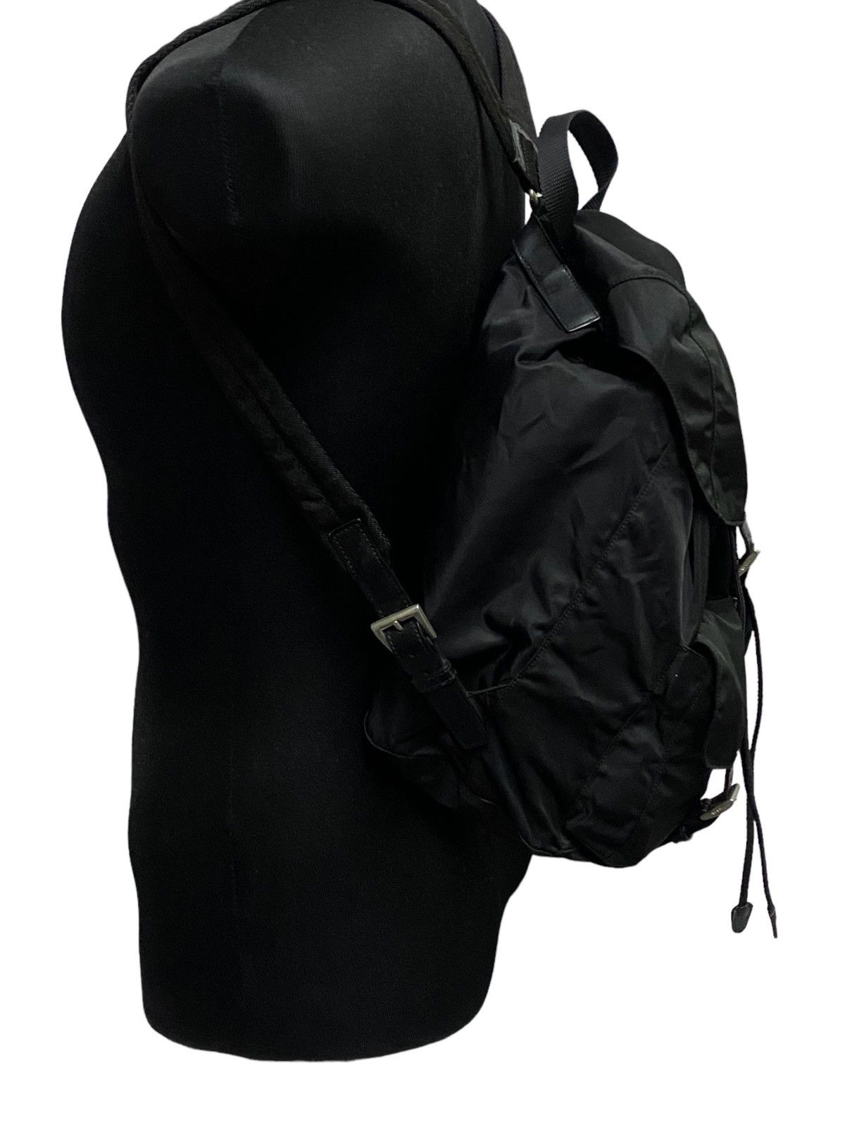 Prada Vintage Prada Tessuto Nylon Mini BackPacks Size ONE SIZE - 6 Thumbnail