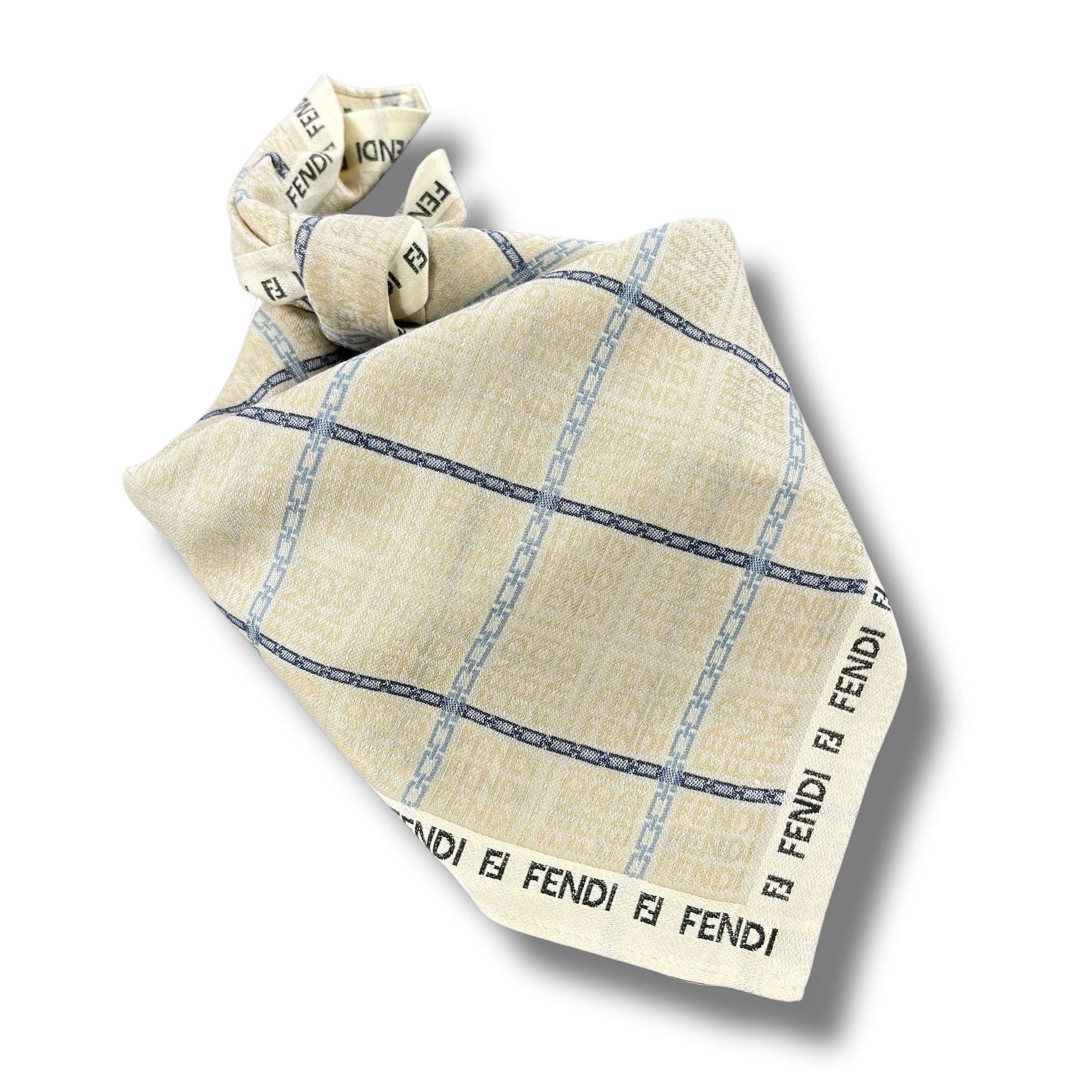 Other Vintage Fendi Handkerchief / Bandana / Neckerchief B030 Size ONE SIZE - 6 Thumbnail