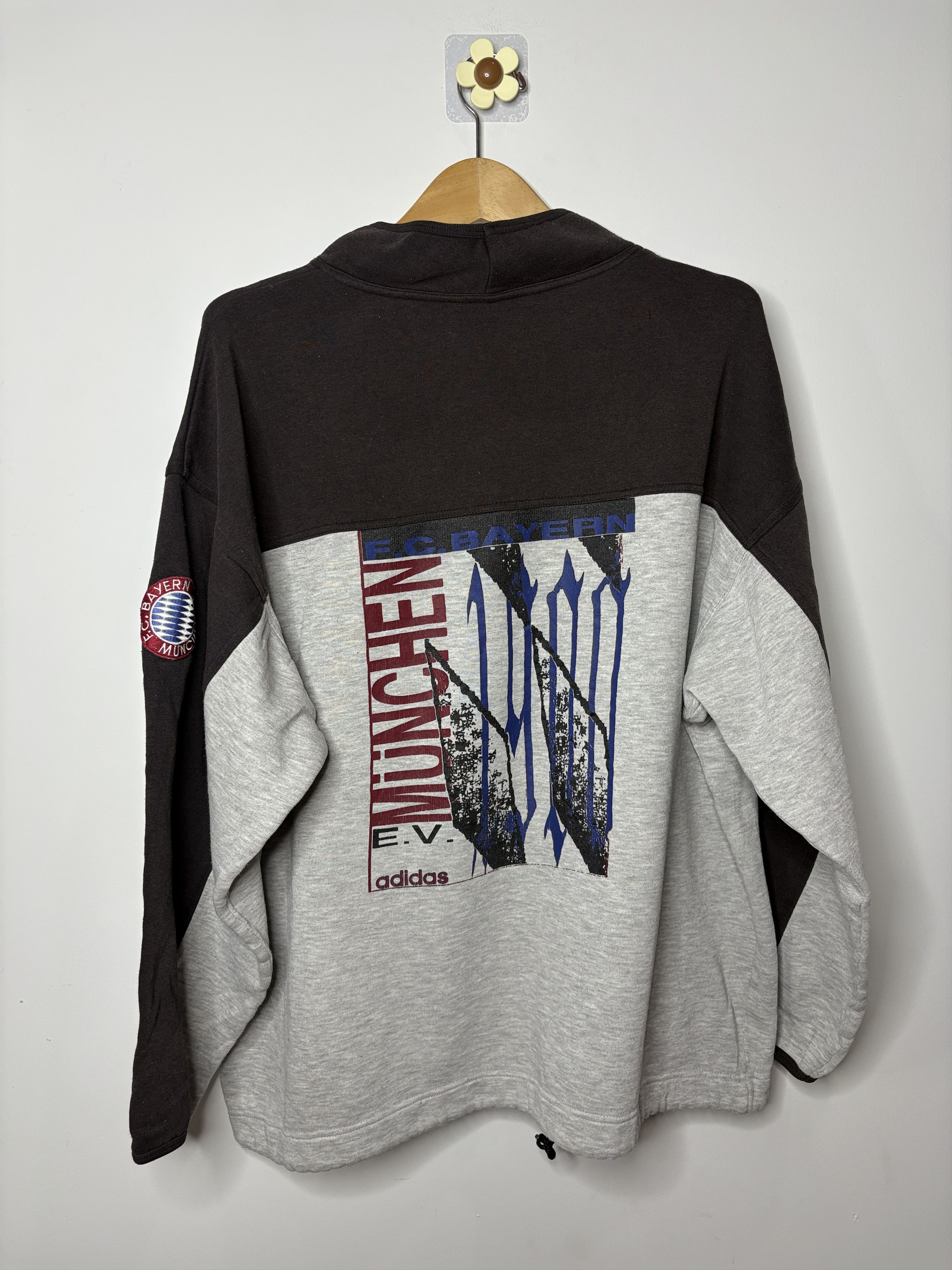 Adidas ADIDAS 90s FC Bayern Munchen Sweatshirt Pullover Size US XL / EU 56 / 4 - 2 Thumbnail
