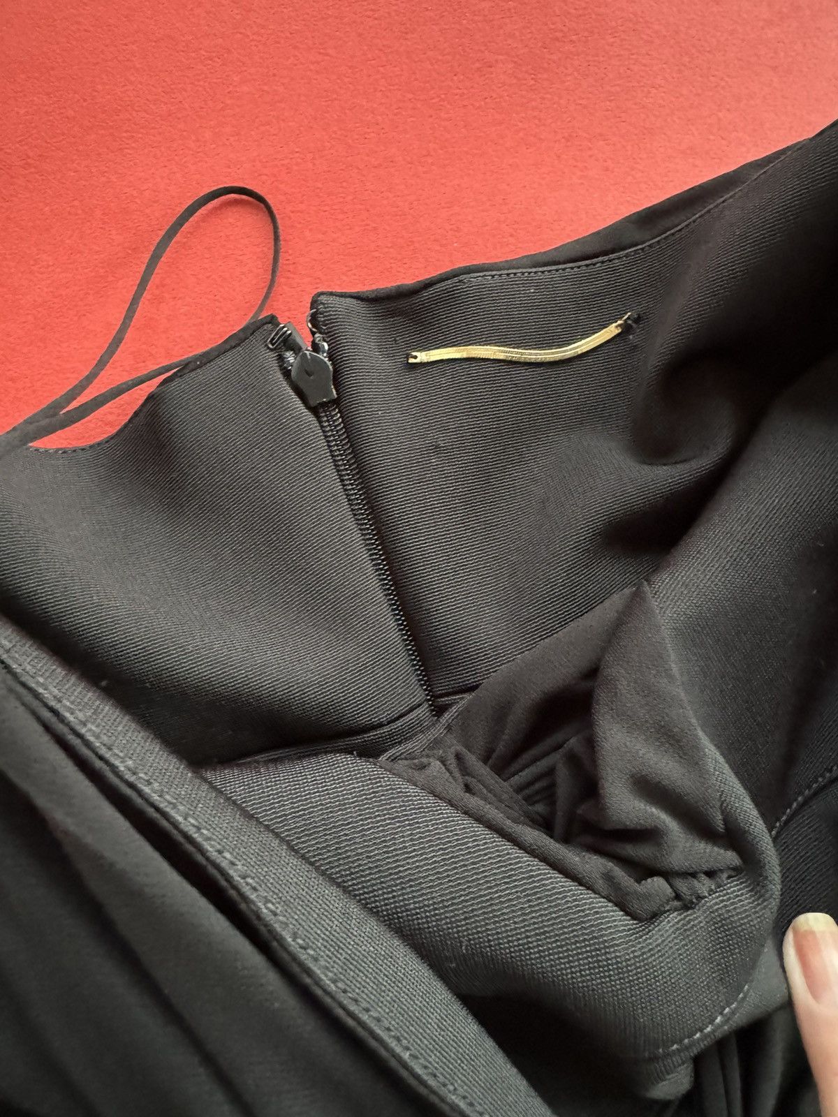 Saint Laurent Paris Saint Laurent black off shoulders jumpsuit, size M Size 27" / US 4 / IT 40 - 6 Thumbnail