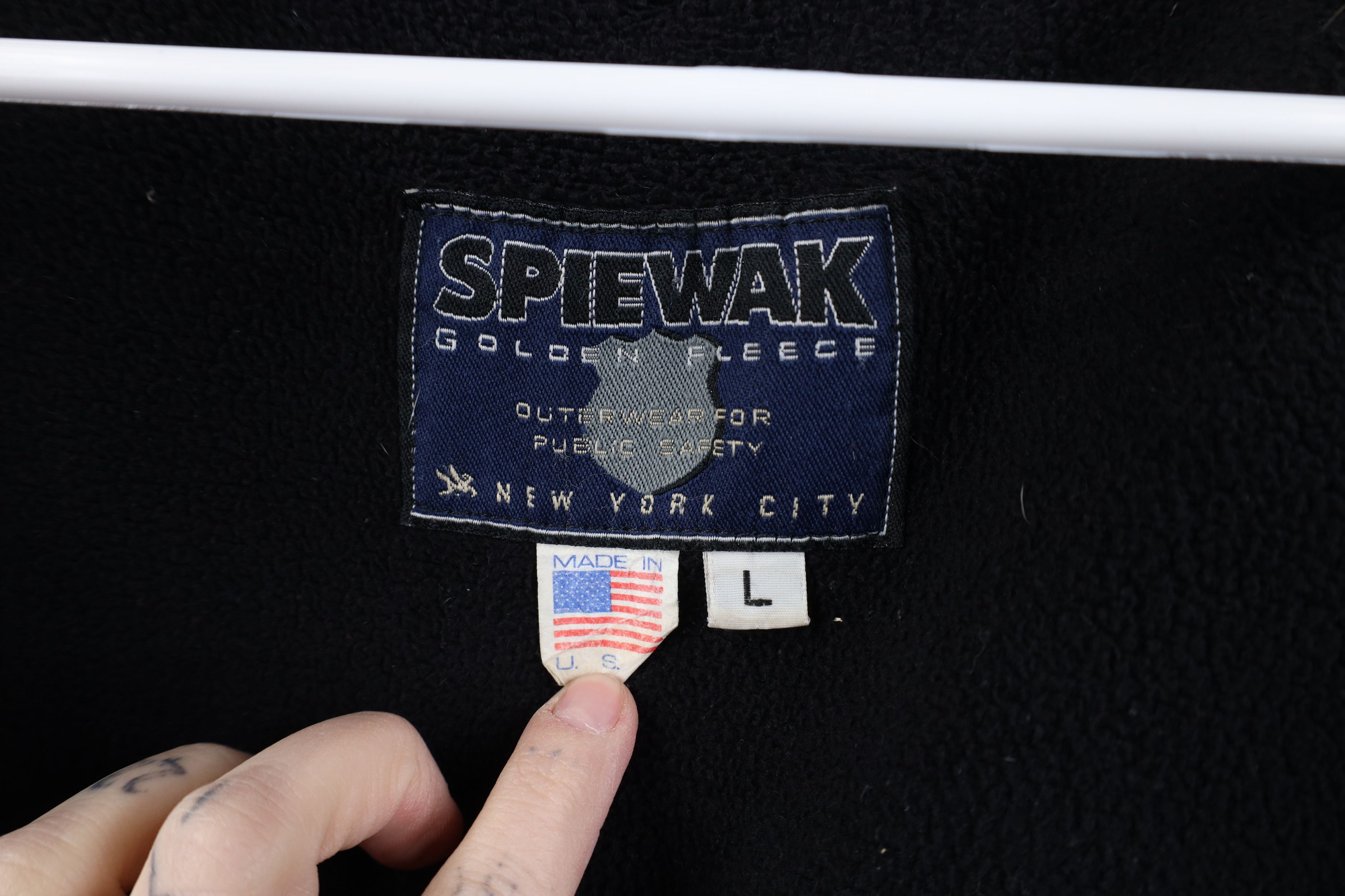 Vintage AS IS Vintage 90s Spiewak Golden Fleece Lined Bomber Jacket Size US L / EU 52-54 / 3 - 13 Thumbnail
