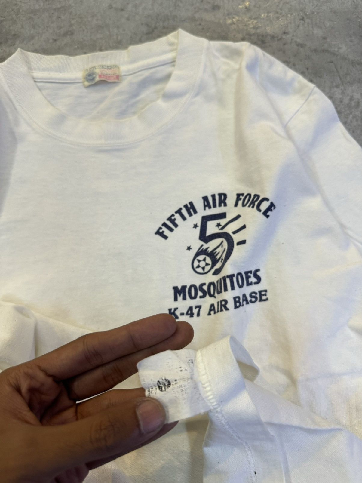 Buzz Rickson's × Japanese Brand × Vintage Vintage Buzzrickson K-47 Airbase Mosquitoes 🦟 Size US M / EU 48-50 / 2 - 6 Thumbnail
