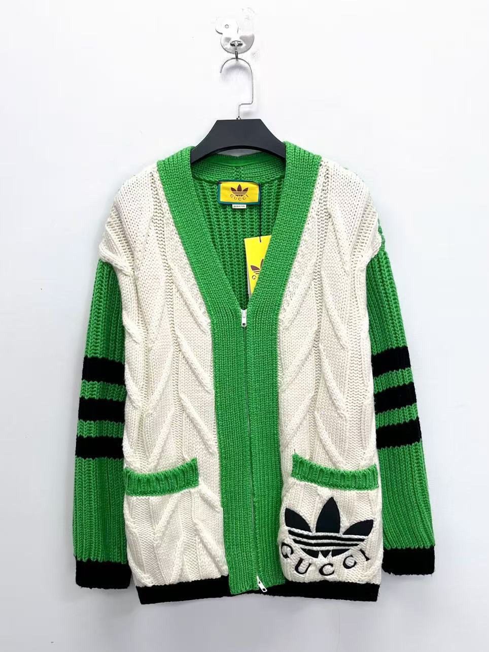 Gucci Gucci x adidas Trefoil Zip Cardigan Size S Size S / US 4 / IT 40 - 1 Thumbnail