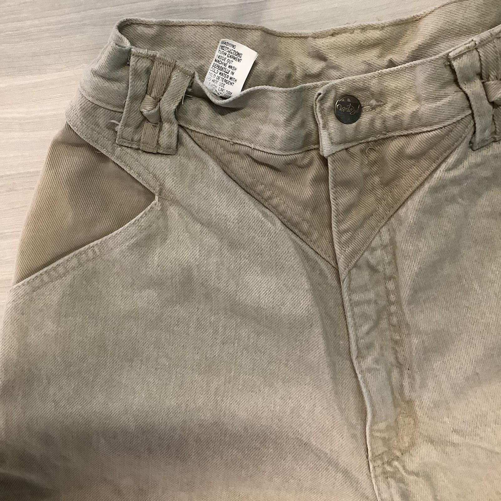 Other 90s Girls tan knot leg Jeans Size 27" / US 4 / IT 40 - 3 Thumbnail