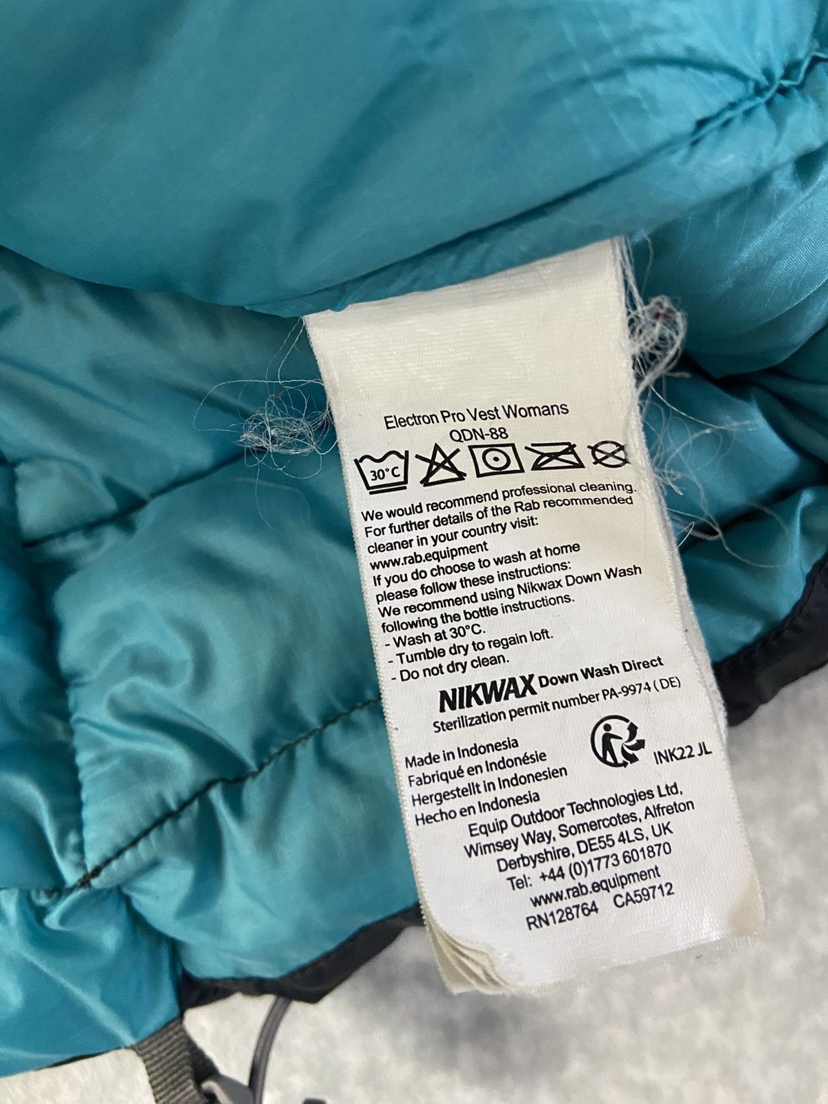 Rab Rab Electron Pro Gilet Size L / US 10 / IT 46 - 5 Thumbnail