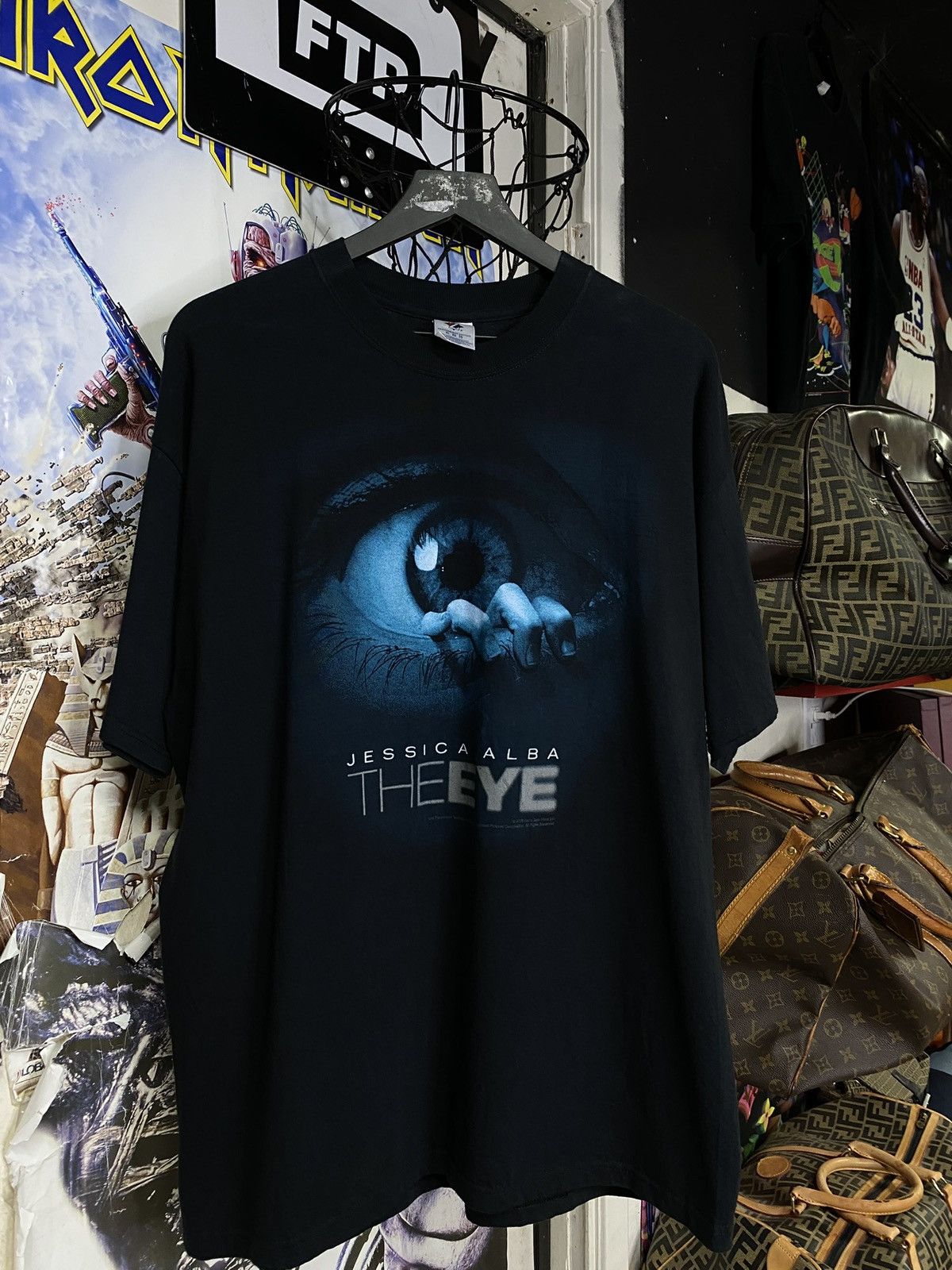 Vintage Vintage 00’ The Eye Movie Promo T-Shirt Size XLarge Size US XL / EU 56 / 4 - 6 Thumbnail