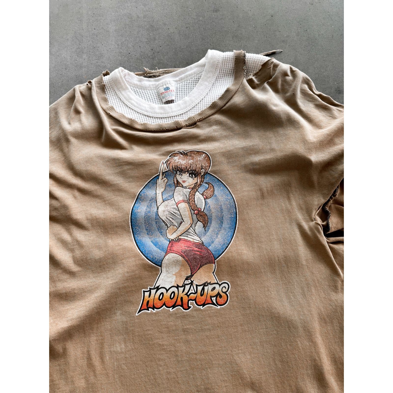 Hook-Ups 1990s Thrashed Hook-Ups Skate L/S Size XL Size US XL / EU 56 / 4 - 2 Thumbnail