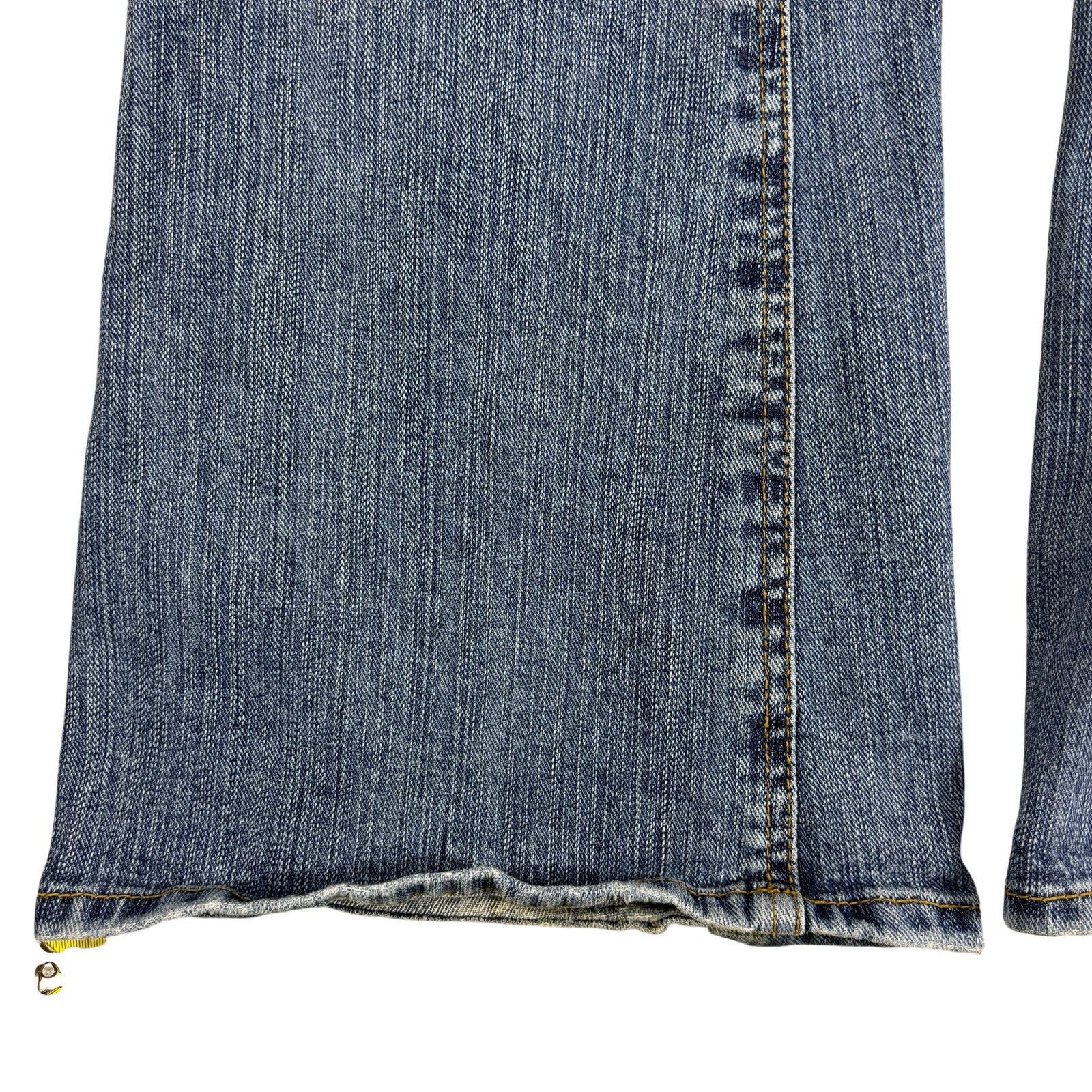 Faded Glory vintage y2k 2000s Faded Glory Stretch Bootcut flared wide 28 Size 28" / US 6 / IT 42 - 7 Thumbnail