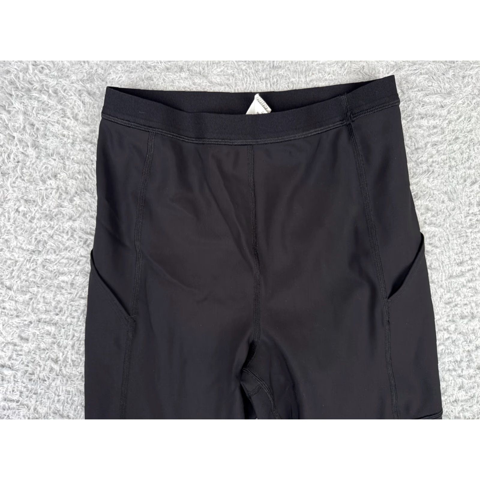 Lululemon Lululemon Women's Cropped Pants 8 Black High Rise Paddle Board Yoga Athleisure Size 30" / US 8 / IT 44 - 6 Thumbnail