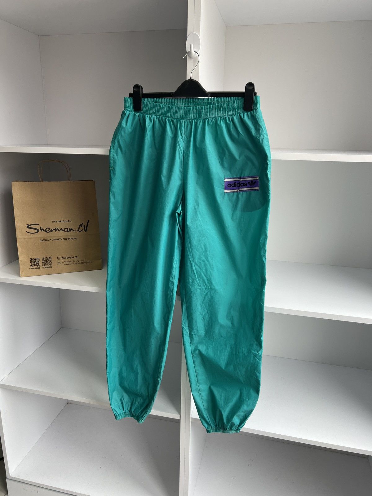 Adidas × Vintage Vintage Adidas 90s style light Pants Size US 32 / EU 48 - 4 Thumbnail