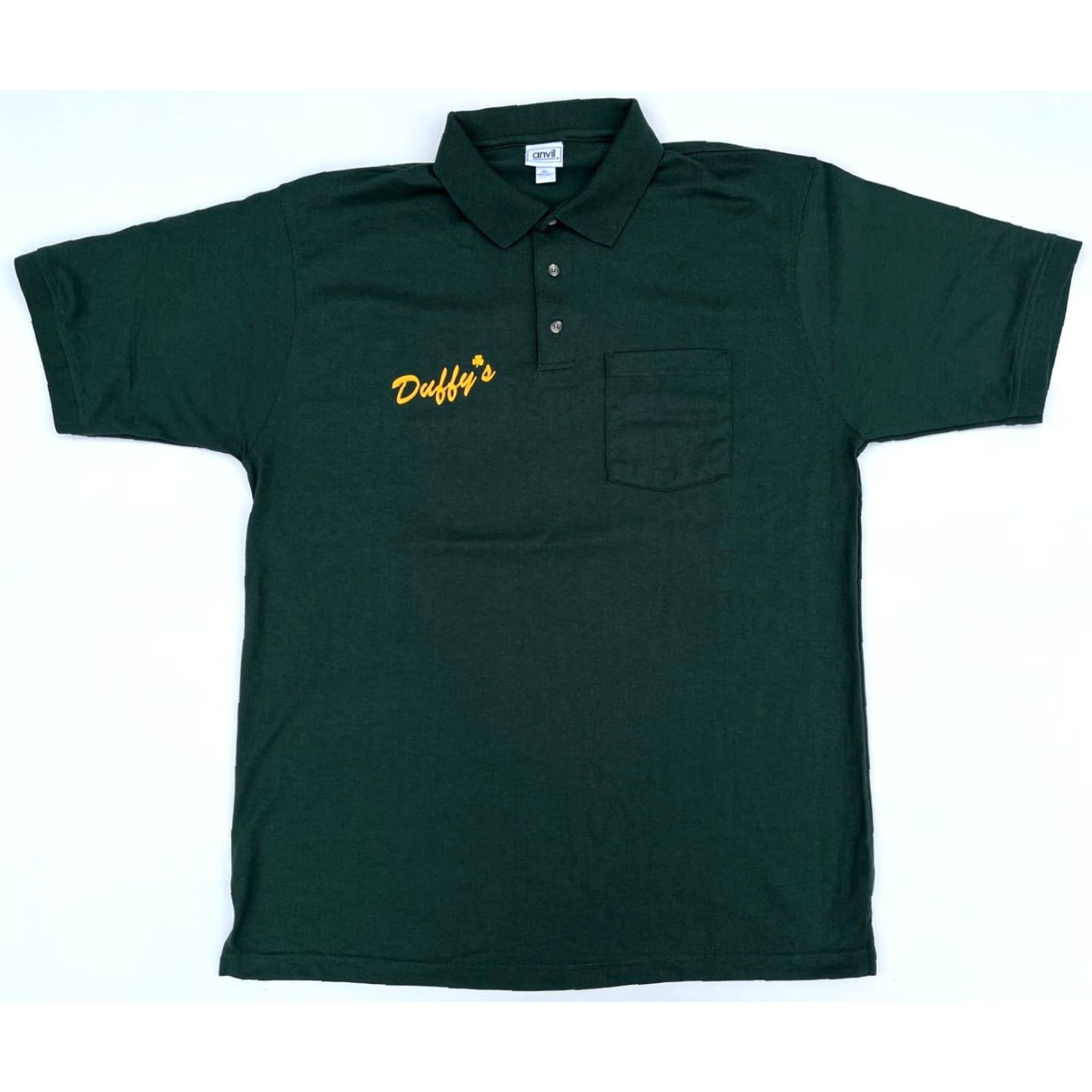Anvil VINTAGE Anvil Polo Shirt Men XL Green American Darters Association National Championship 90s Theme Polo Shirt Mens Size US XL / EU 56 / 4 - 2 Thumbnail