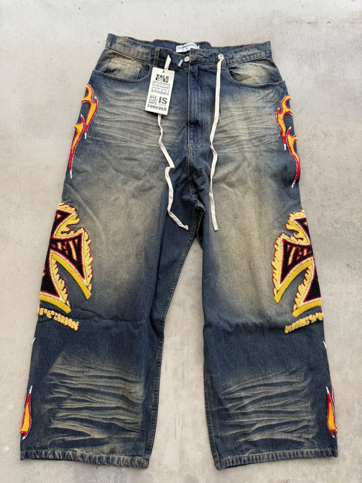 Vale Vale Forever Inferno Denim Dirt Midwash NWT Size 32 Size US 32 / EU 48 - 1 Thumbnail