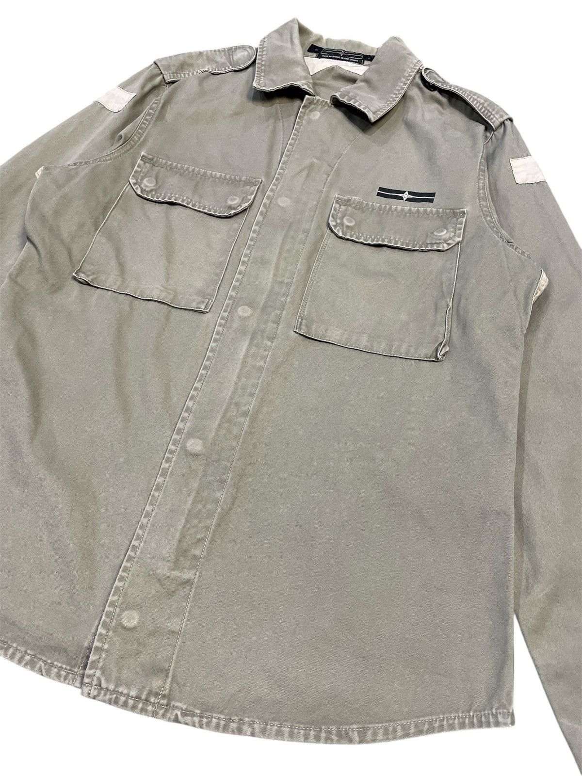 Stone Island Stone Island Denims Military Jacket Size US S / EU 44-46 / 1 - 2 Thumbnail