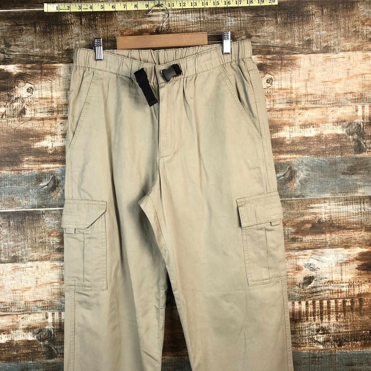 Japanese Brand × Uniqlo DL Uniqlo Brown Cargo Multipocket Pants #C651 Size US 30 / EU 46 - 4 Thumbnail