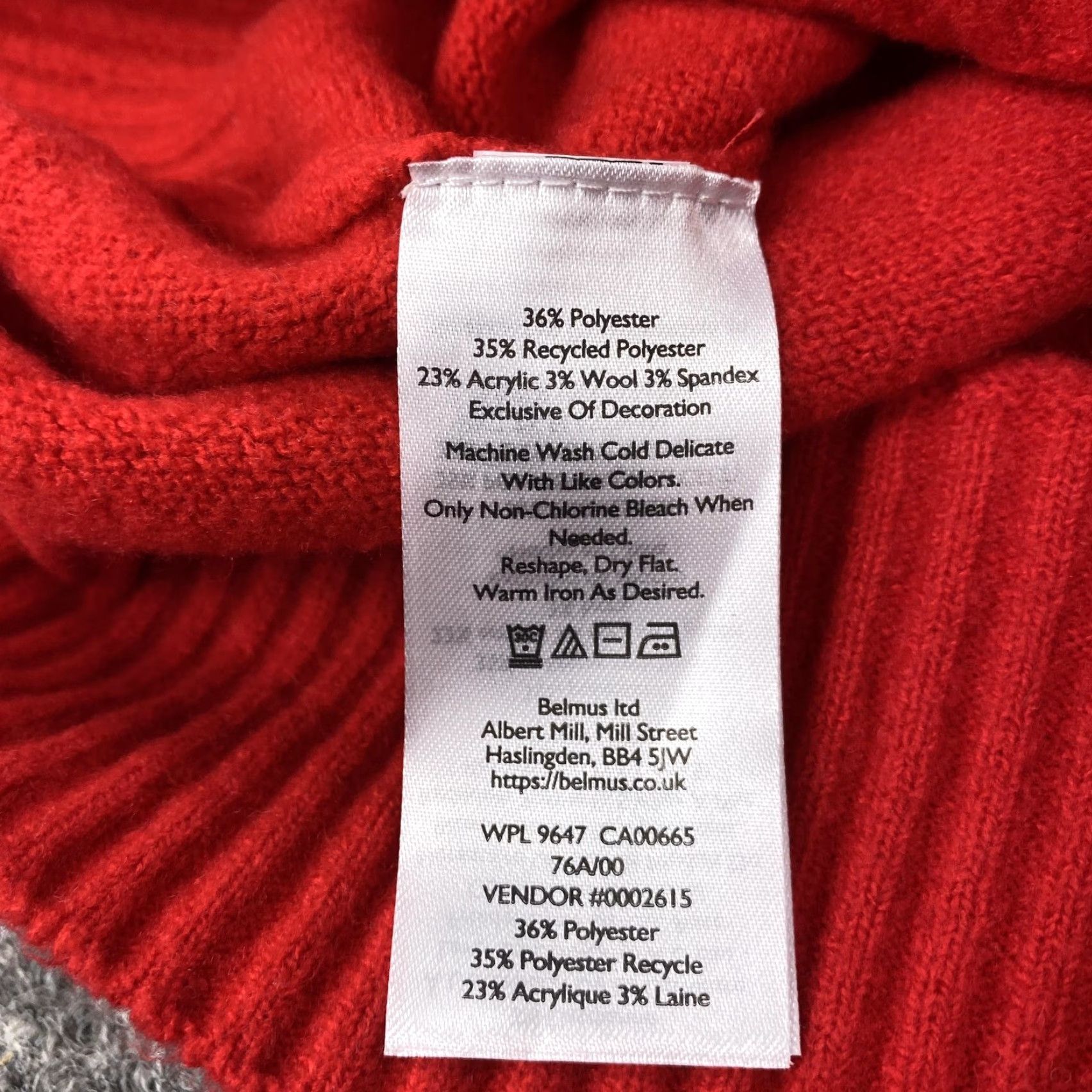 Eddie Bauer Eddie Bauer Sweater Womens Small Red Half Zip Mock Neck Alpine Route Wool Blend Size S / US 4 / IT 40 - 5 Thumbnail