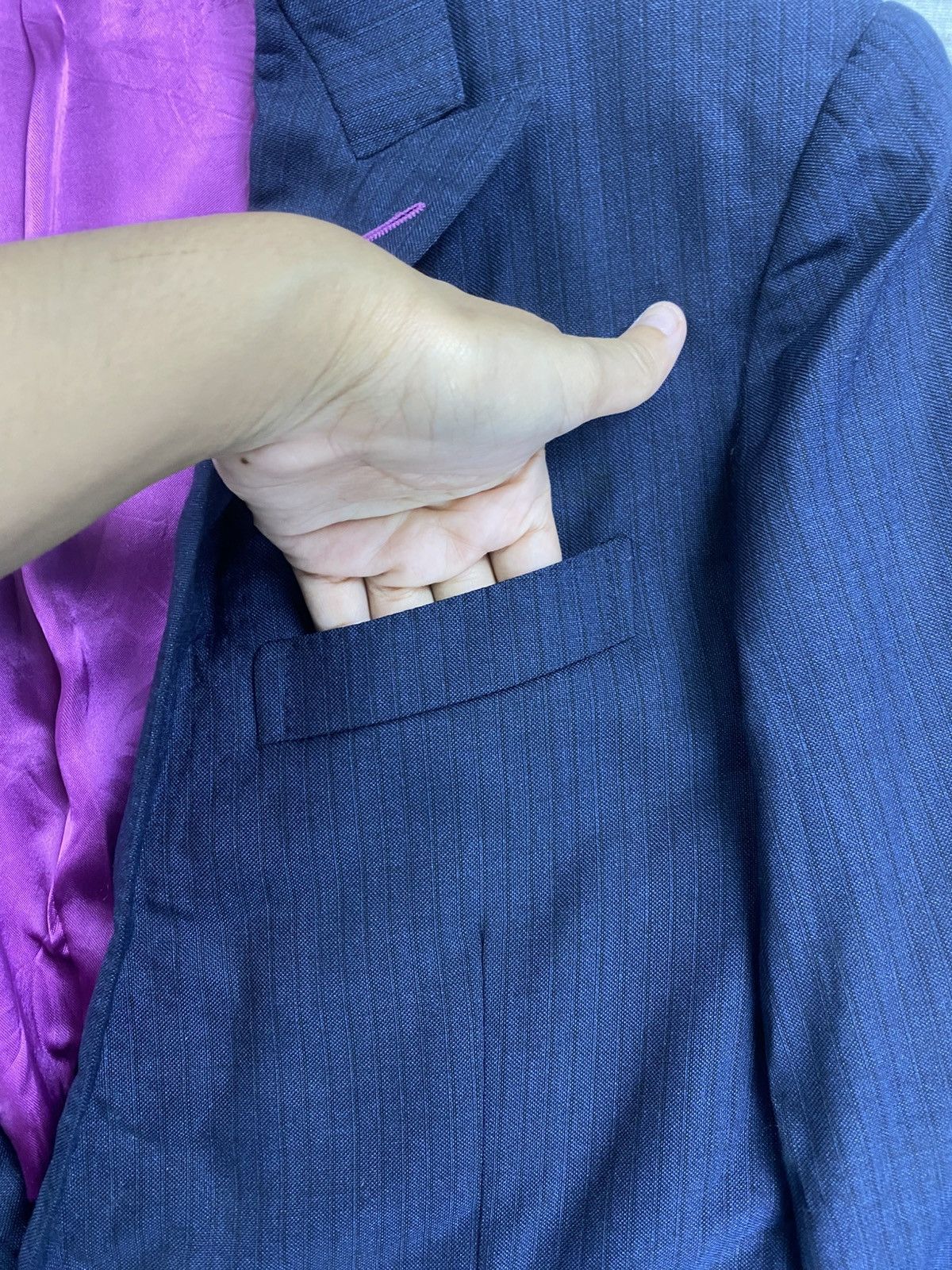 Bless × Loro Piana × Vintage Vintage Bless X Loro Piana Wool & Silk Luxury Blazer Size US S / EU 44-46 / 1 - 6 Thumbnail
