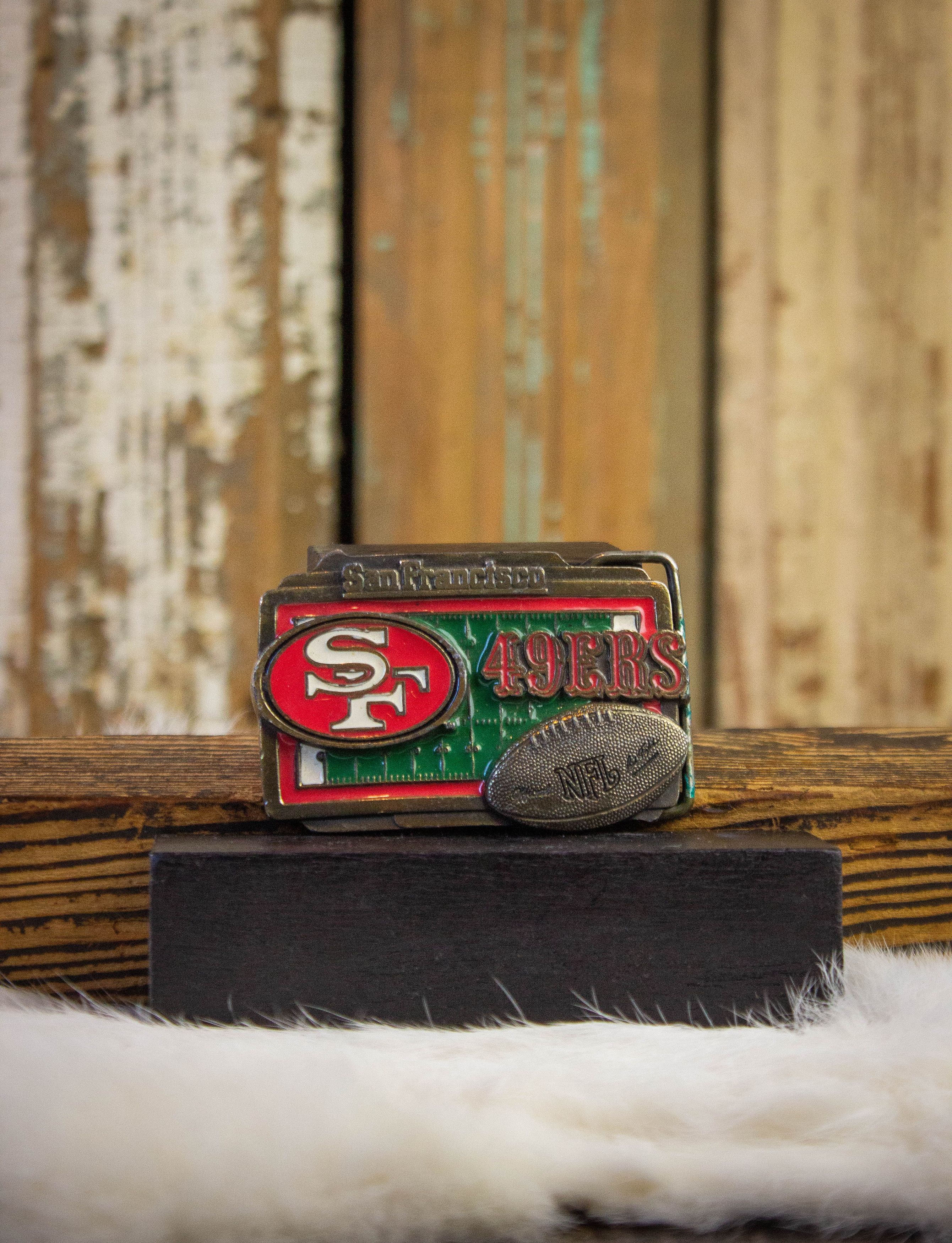 Vintage San Francisco 49ers Belt Buckle