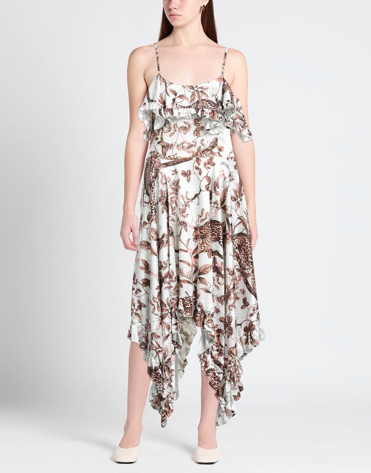 Other Odi Et Amo asymmetric jacquard midi dress Ret. $499 Sz8 Size M / US 6-8 / IT 42-44 - 2 Thumbnail