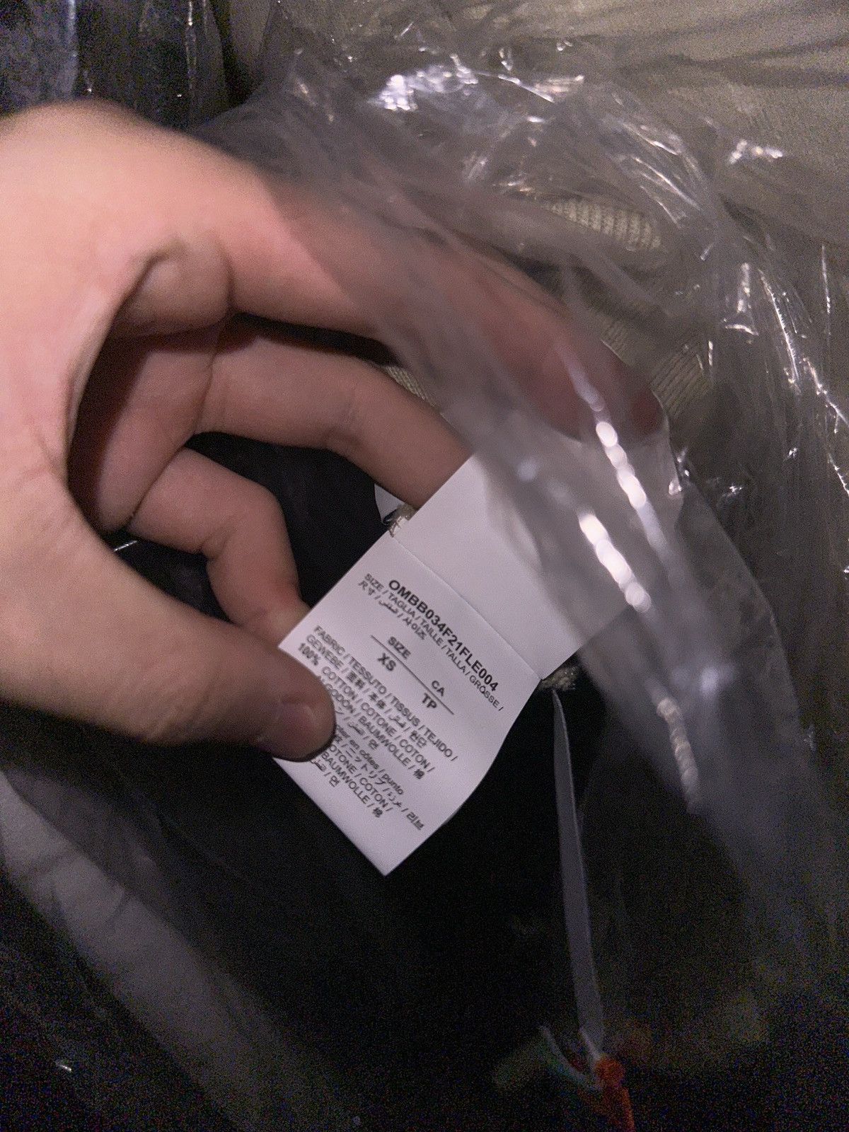 Off-White Off White Beige Rubber Arrow Hoodie Size US XS / EU 42 / 0 - 10 Thumbnail