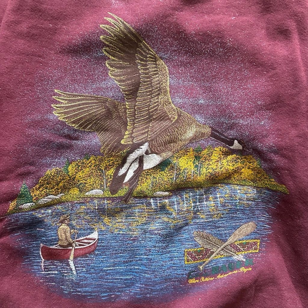Eddie Bauer × Vintage Vintage 90s Eddie Bauer Made in USA sweatshirt Medium Size US M / EU 48-50 / 2 - 2 Thumbnail