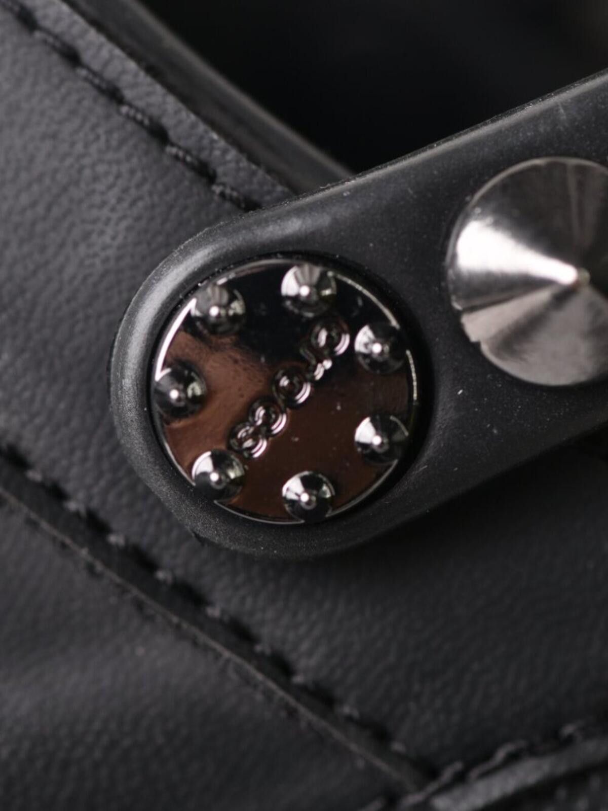 Crocs Crocs Classic Bae Clogs w Silver Spikes | Black Size US 10 / IT 40 - 5 Thumbnail