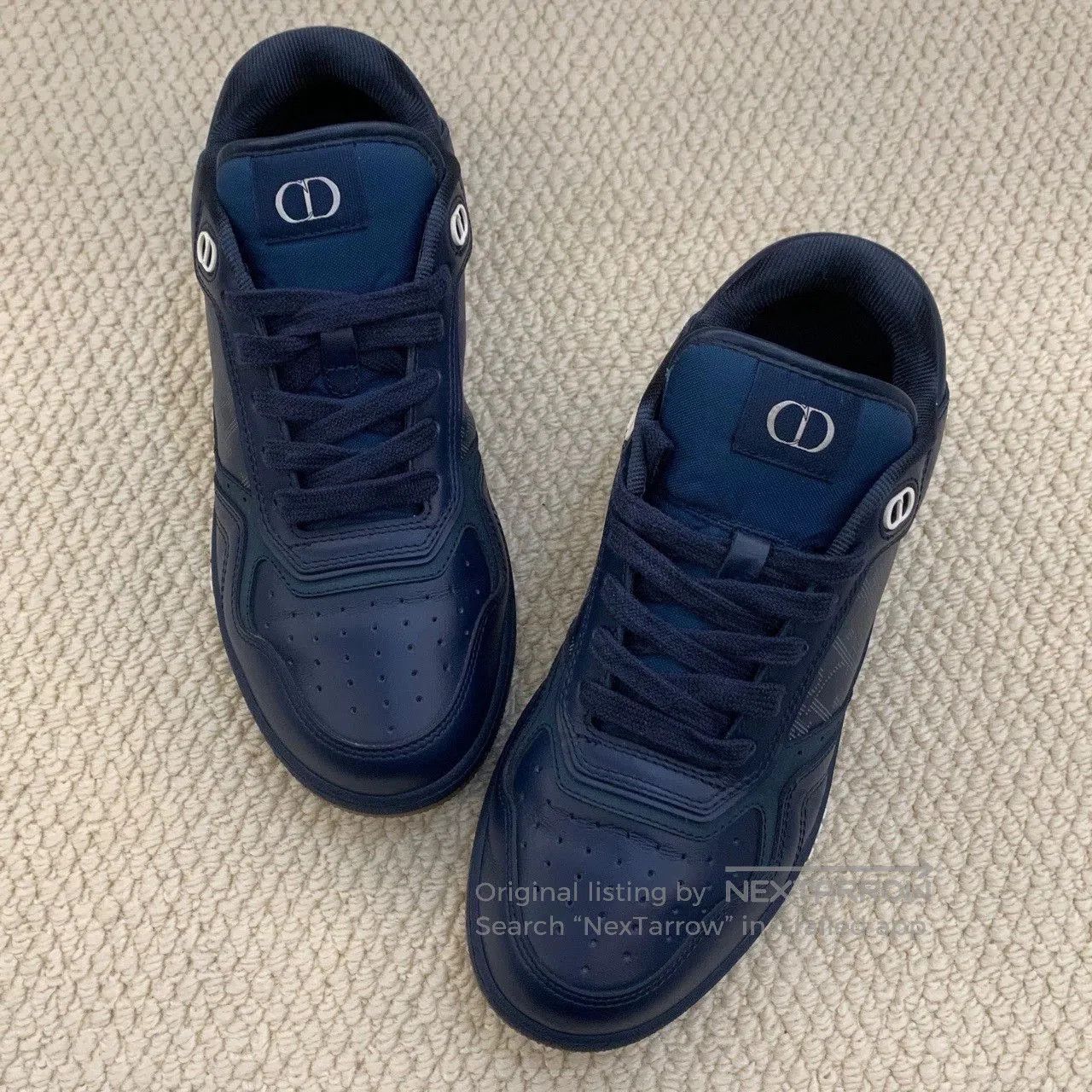 Dior dior b27 low-top sneakers in navy blue. Size US 7.5 / EU 40-41 - 6 Thumbnail