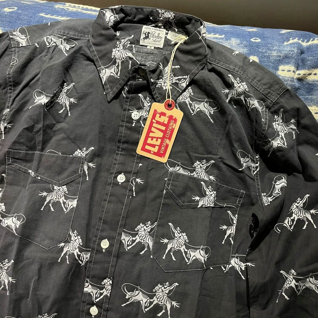 LVC Levi's Vintage Clothing Cowboy Shirt Size US S / EU 44-46 / 1 - 1 Thumbnail