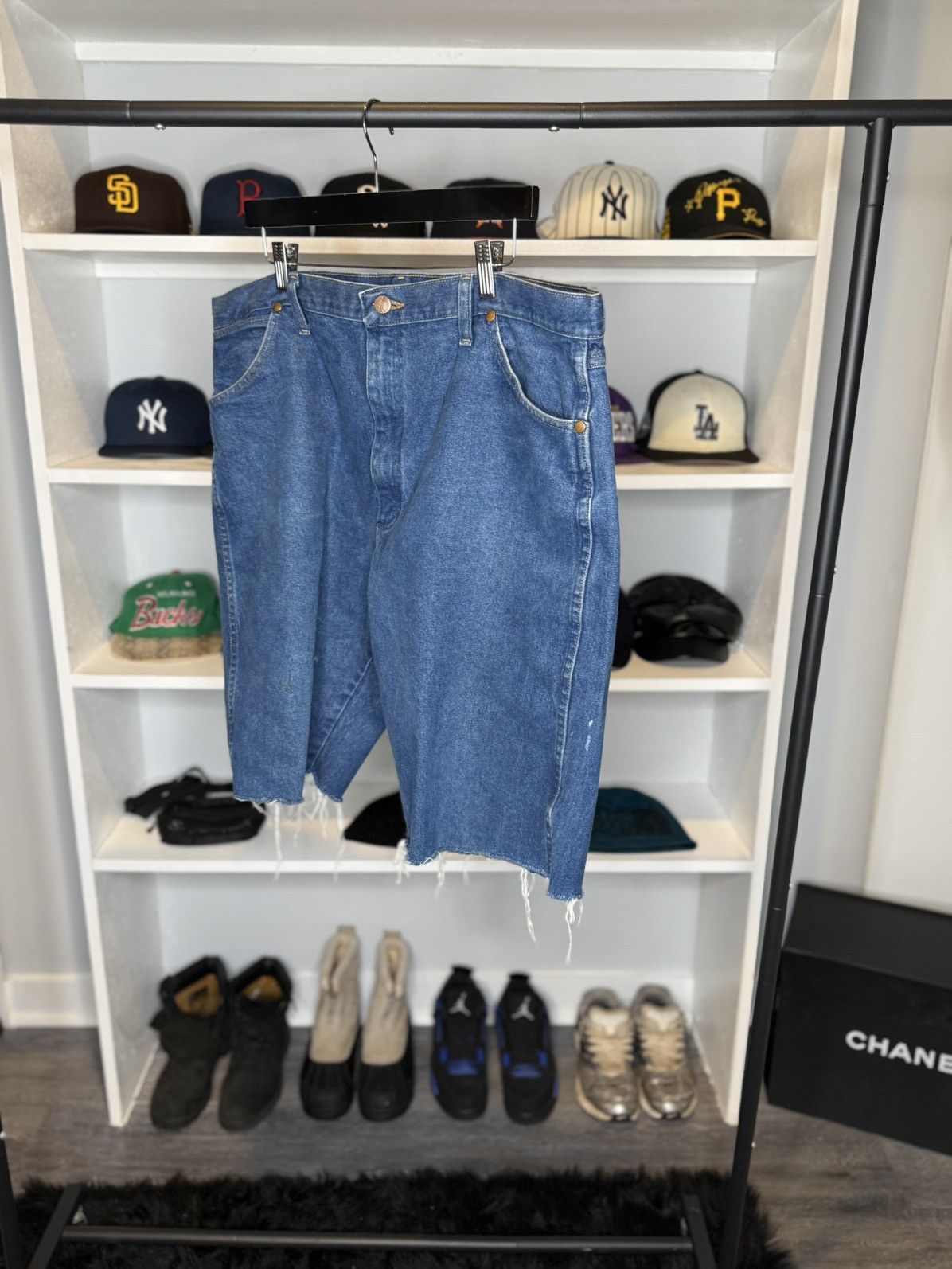 Other Distress Denim Shorts Size US 33 - 1 Thumbnail