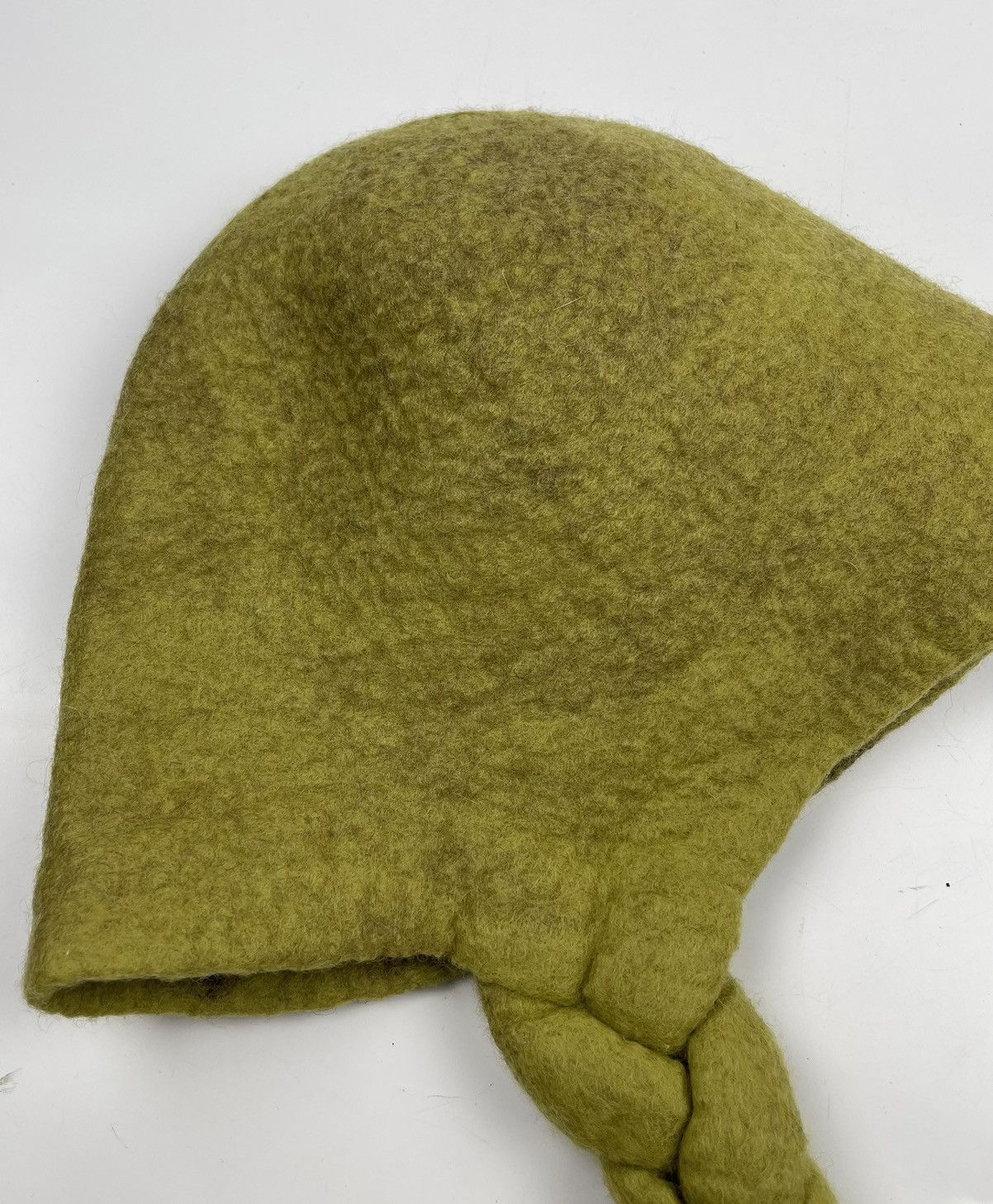 Vintage very rare custom sheep wool hat with tail Size ONE SIZE - 4 Thumbnail