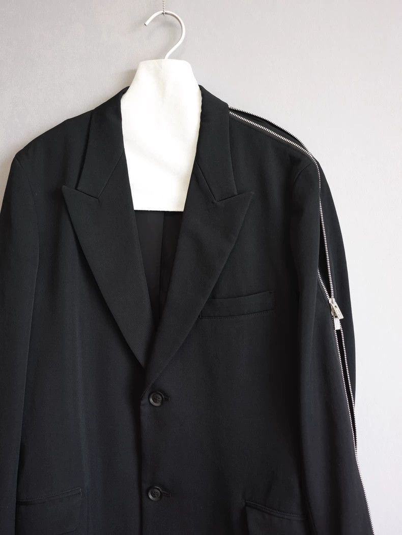 Yohji Yamamoto Yohji Yamamoto Yohji Yamamoto Long Coat with Side Zipper Size US M / EU 48-50 / 2 - 3 Thumbnail